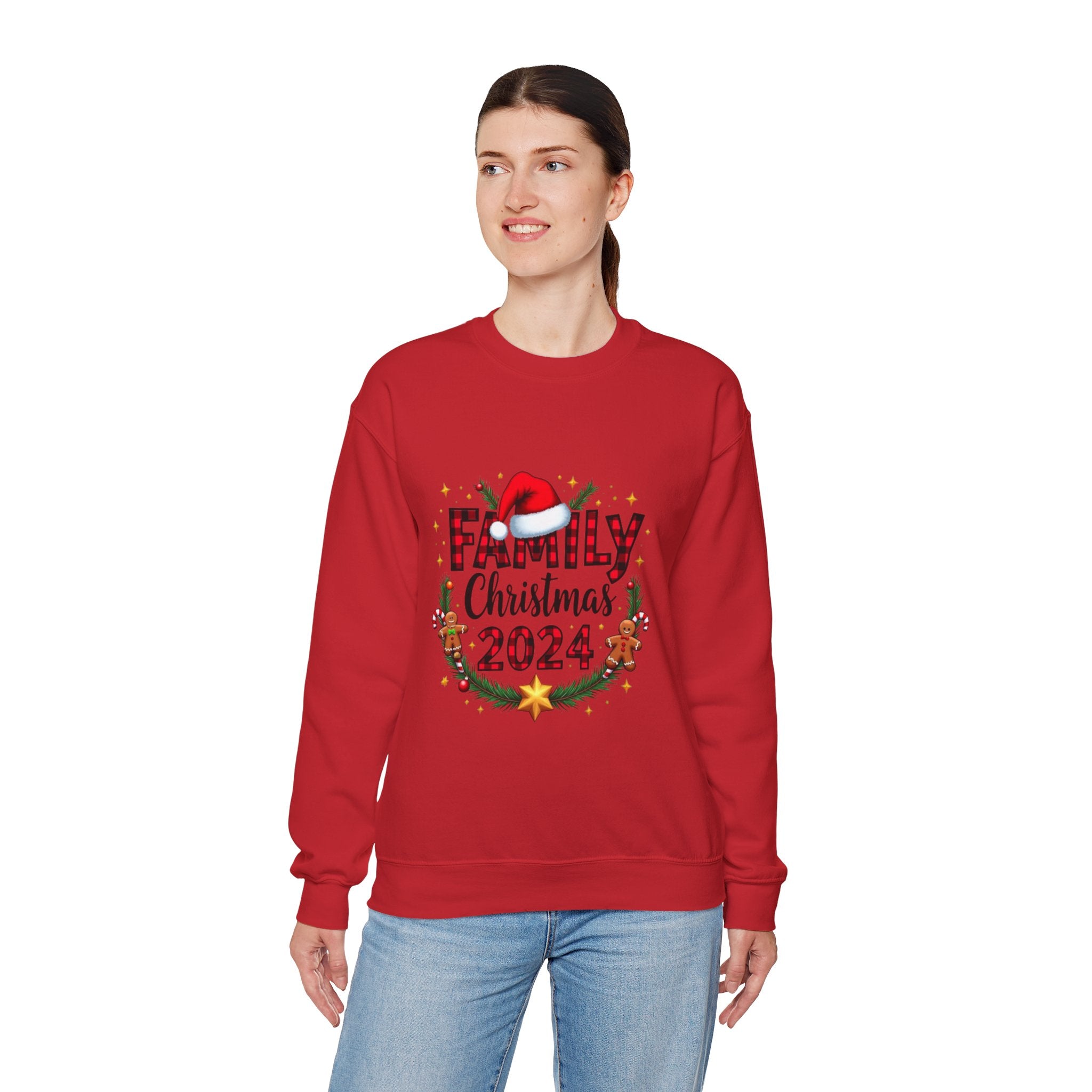 Sweat-shirt à coll rond unisexe en mélange épais pour un équilibre parfait entre douceur et durabilité.