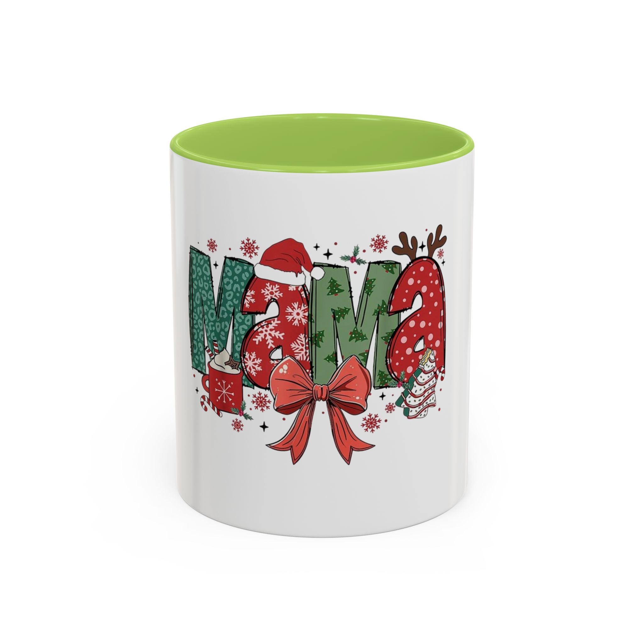 Tasse de Noël maman en ceramic Mug (11, 15oz)