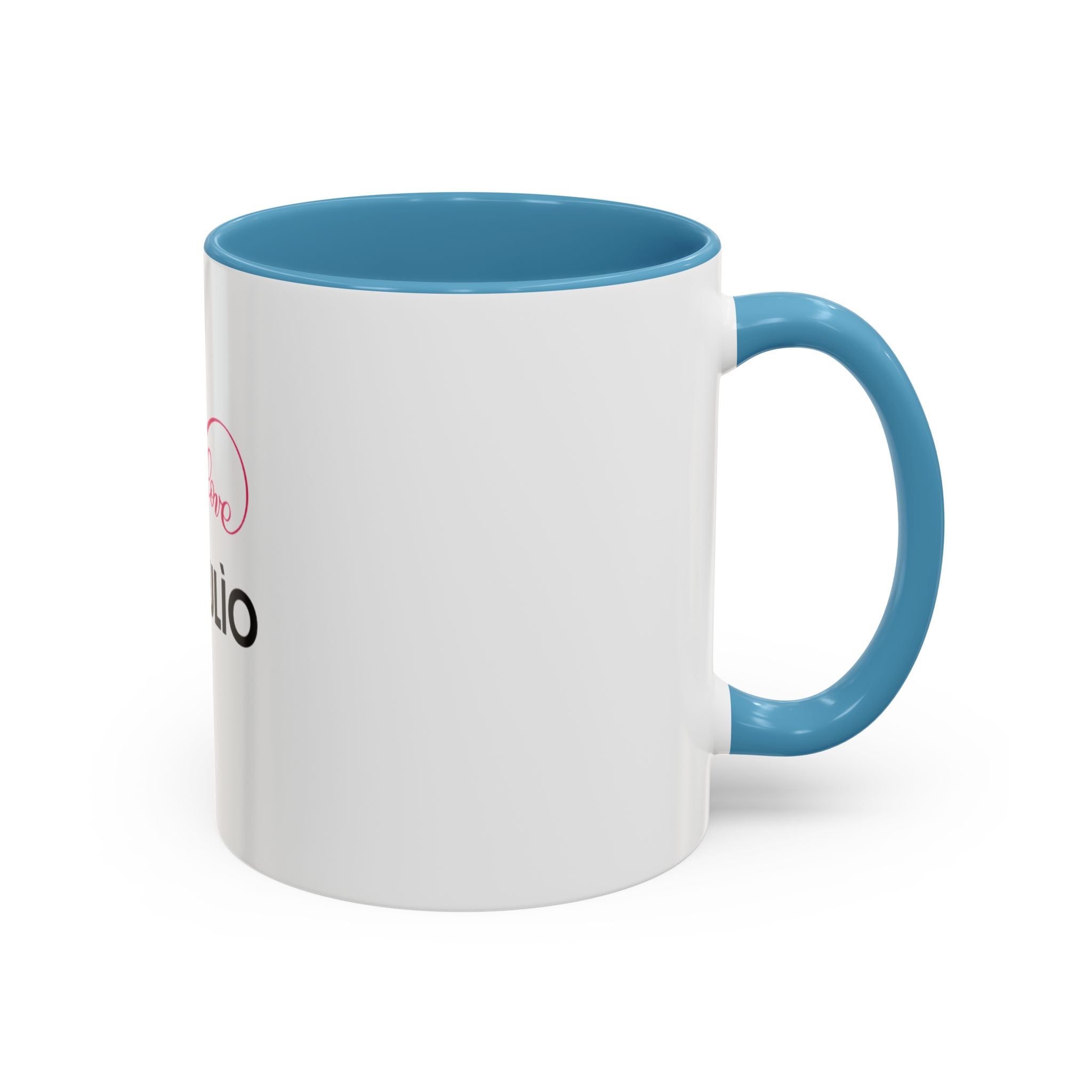 Tasse en Céramique Accentuée INFINI - 11 oz & 15 oz, Poignée Ergonomique, Sans Plomb & BPA