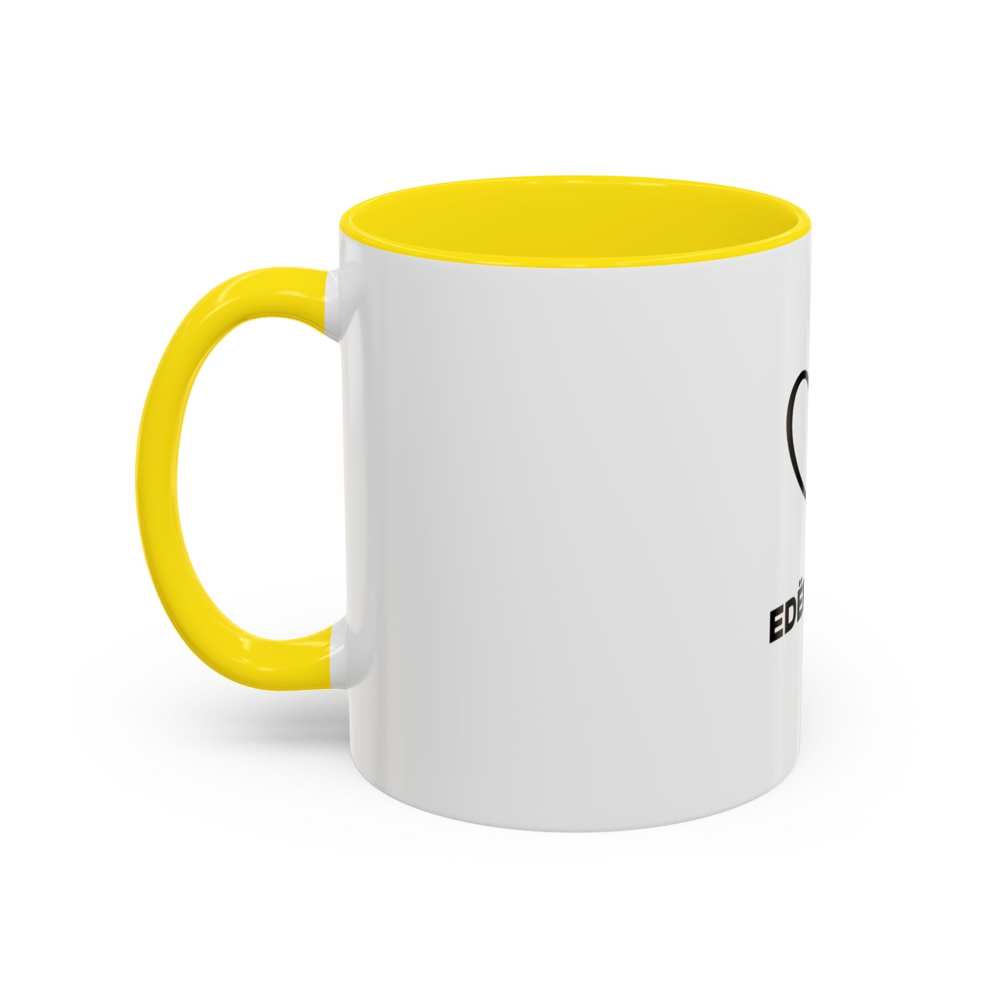 Tasse en Céramique Accentuée EDEN TULIO - 11 oz & 15 oz, Poignée Ergonomique, Sans Plomb & BPA