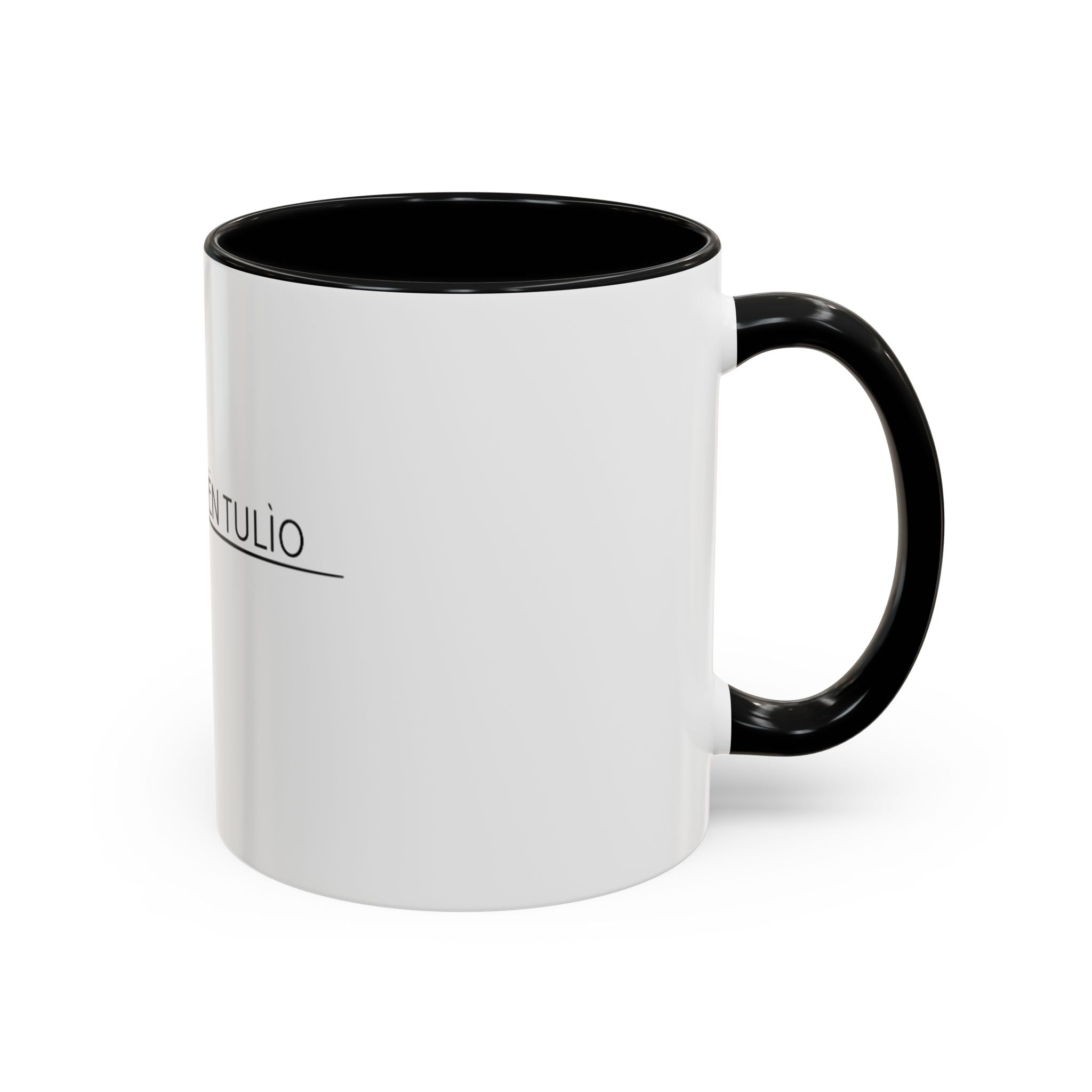 Tasse en Céramique avec Poignée Ergonomique - Disponible en 11 oz et 15 oz, Couleurs Contrastées, Sans Plomb ni BPA