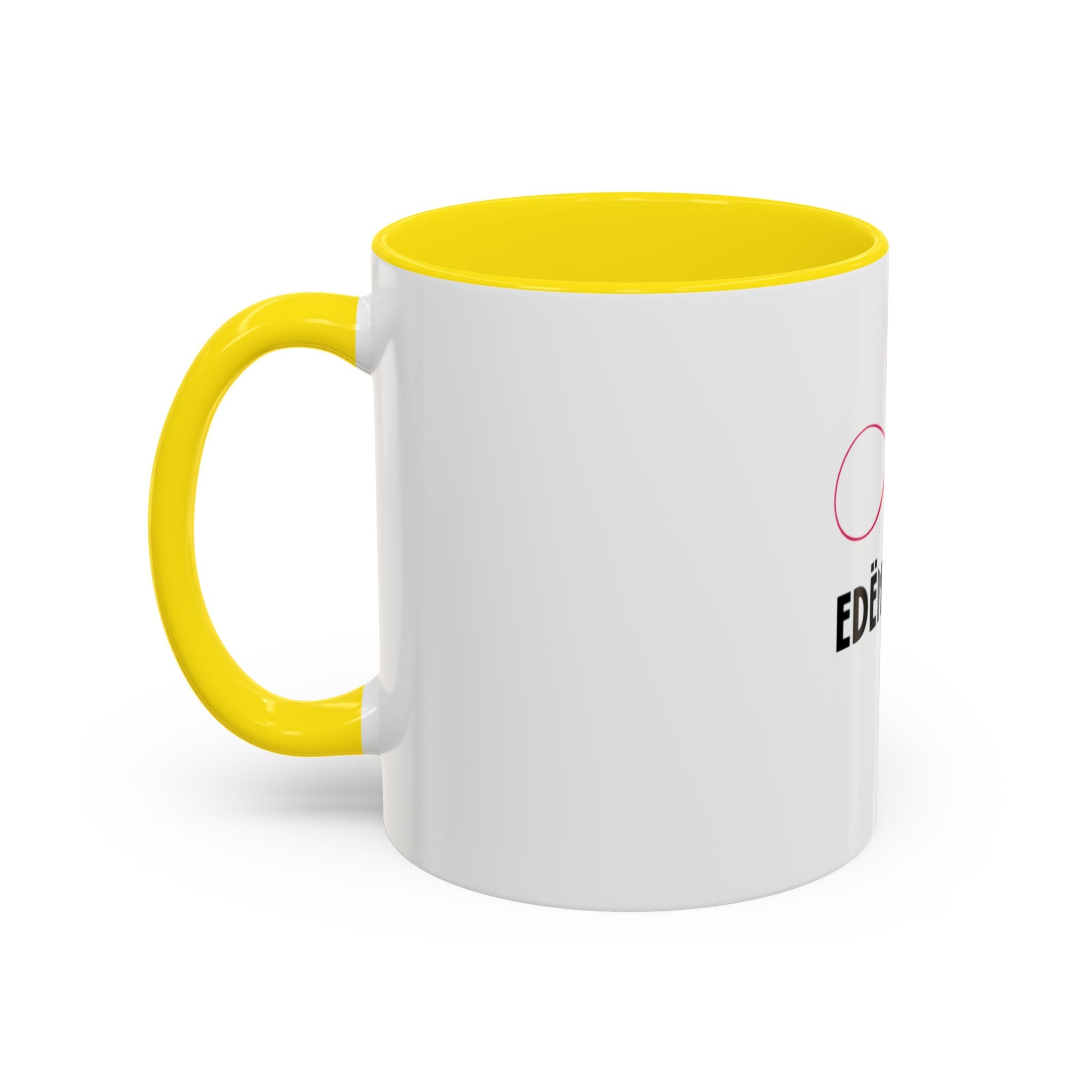 Tasse en Céramique Accentuée INFINI - 11 oz & 15 oz, Poignée Ergonomique, Sans Plomb & BPA