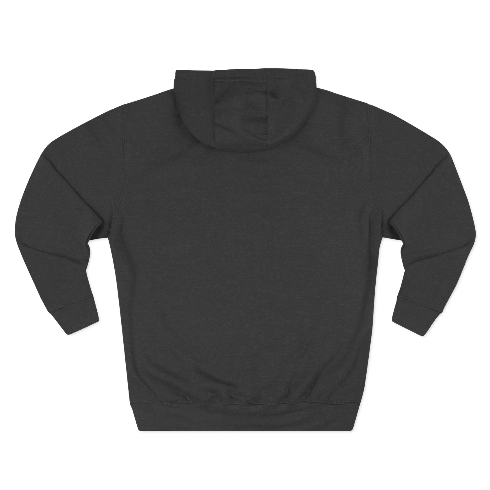 Cozy Artistic Fleece Hoodie, Three-Panel Sweatshirt for Casual Days, Travel and Gifts, Timeshare Theme Apparel