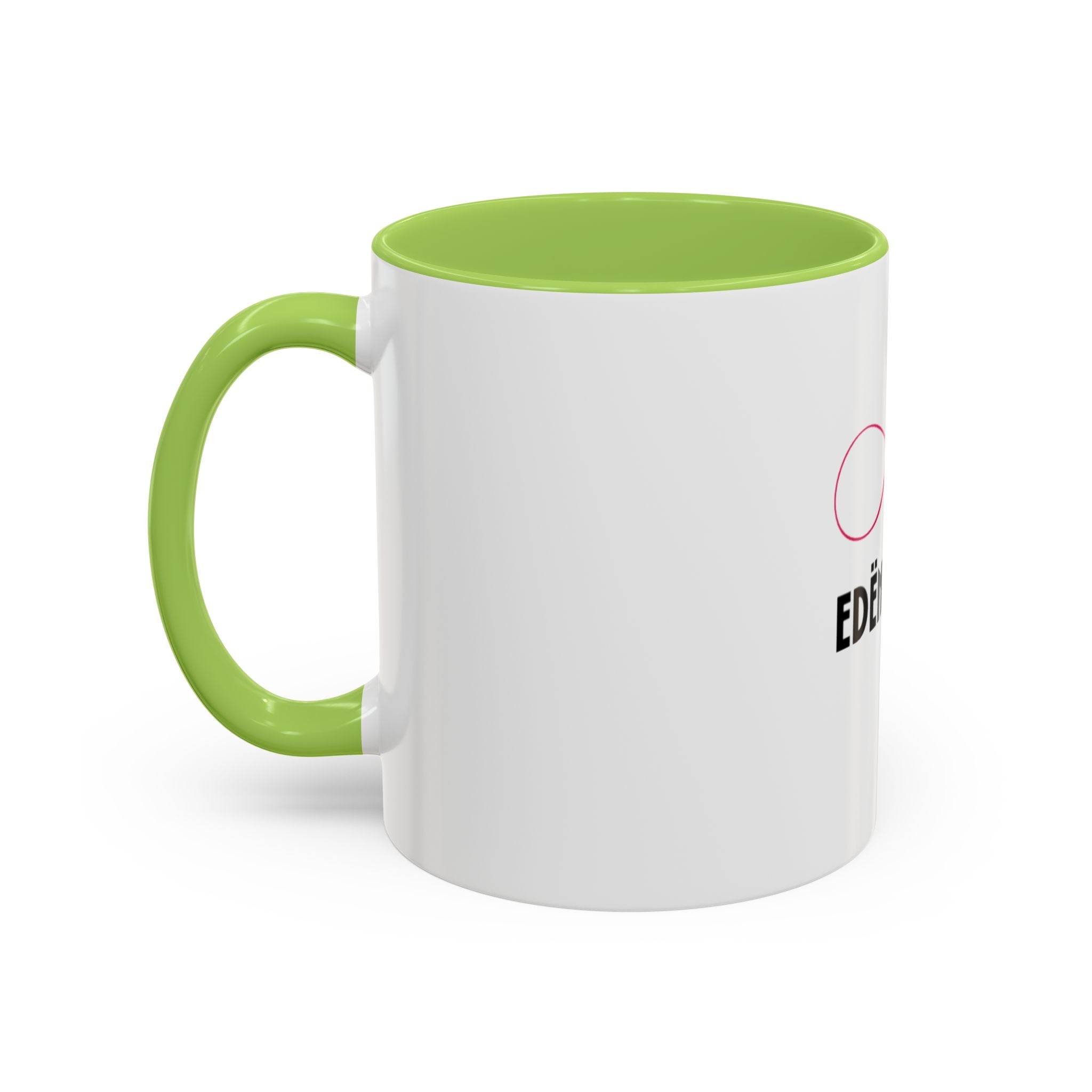 Tasse en Céramique Accentuée INFINI - 11 oz & 15 oz, Poignée Ergonomique, Sans Plomb & BPA