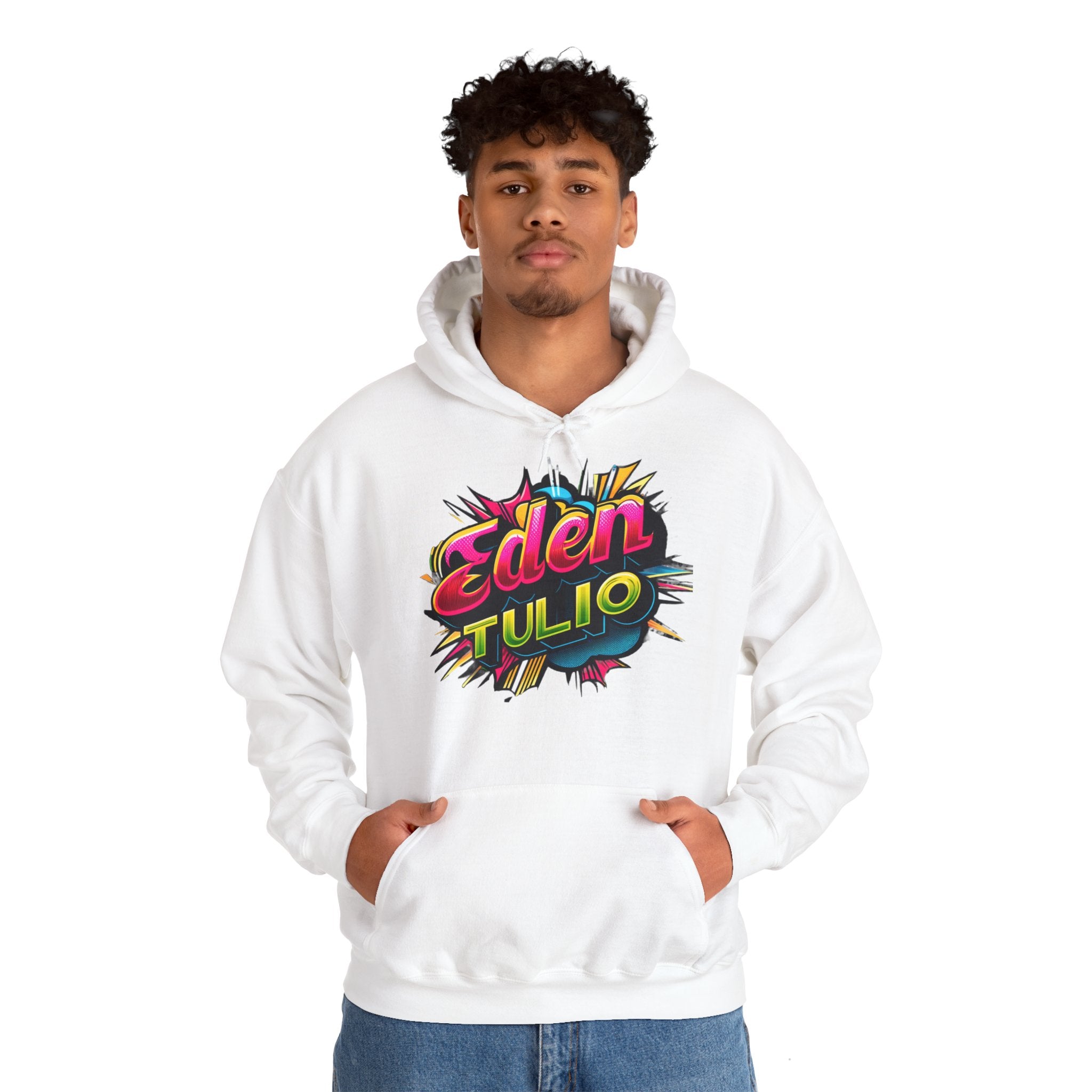 Sweat-shirt à Capuche Éthique Eden Tulio - Coton Américain, Polyester Durable et Broderie Personnalisée