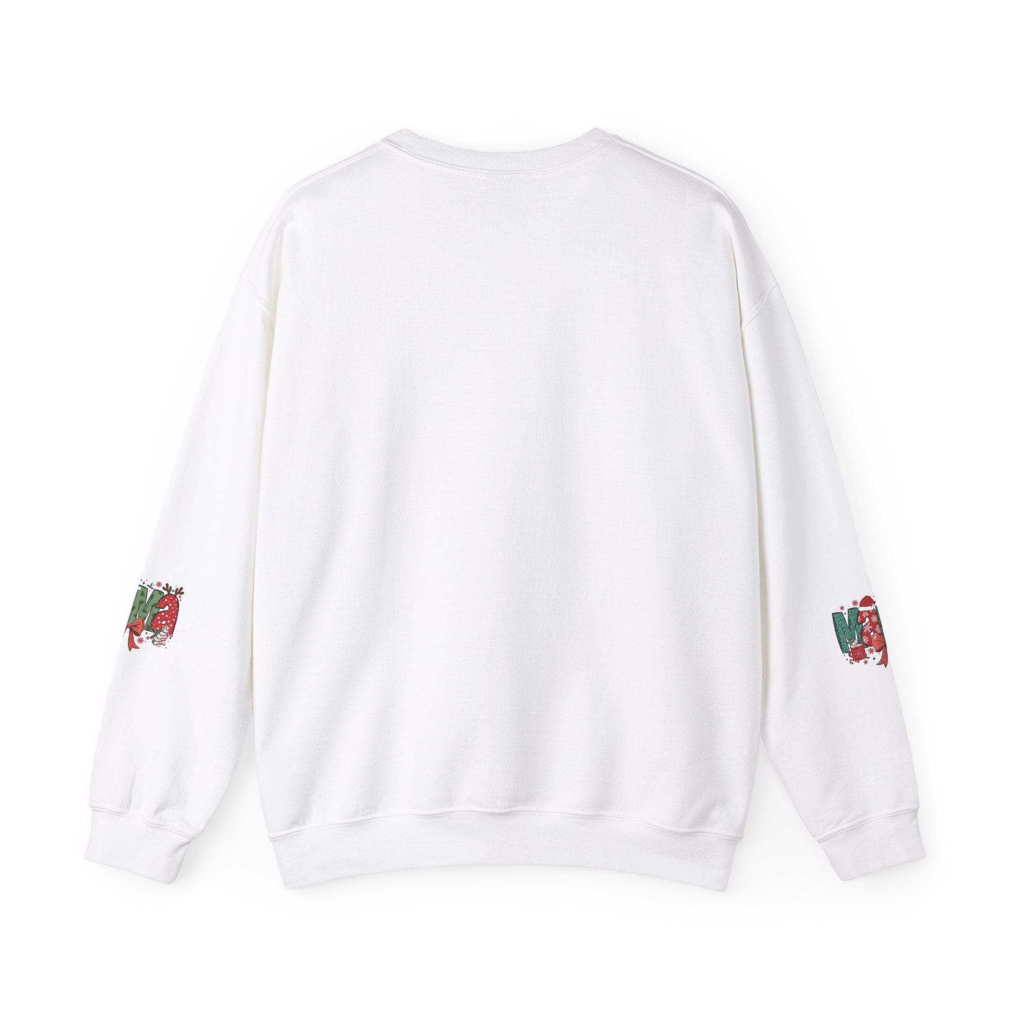 Sweat-shirt à col rond maman en mélange épais 50 % coton et 50 % polyester pour un équilibre parfait entre douceur et durabilité.