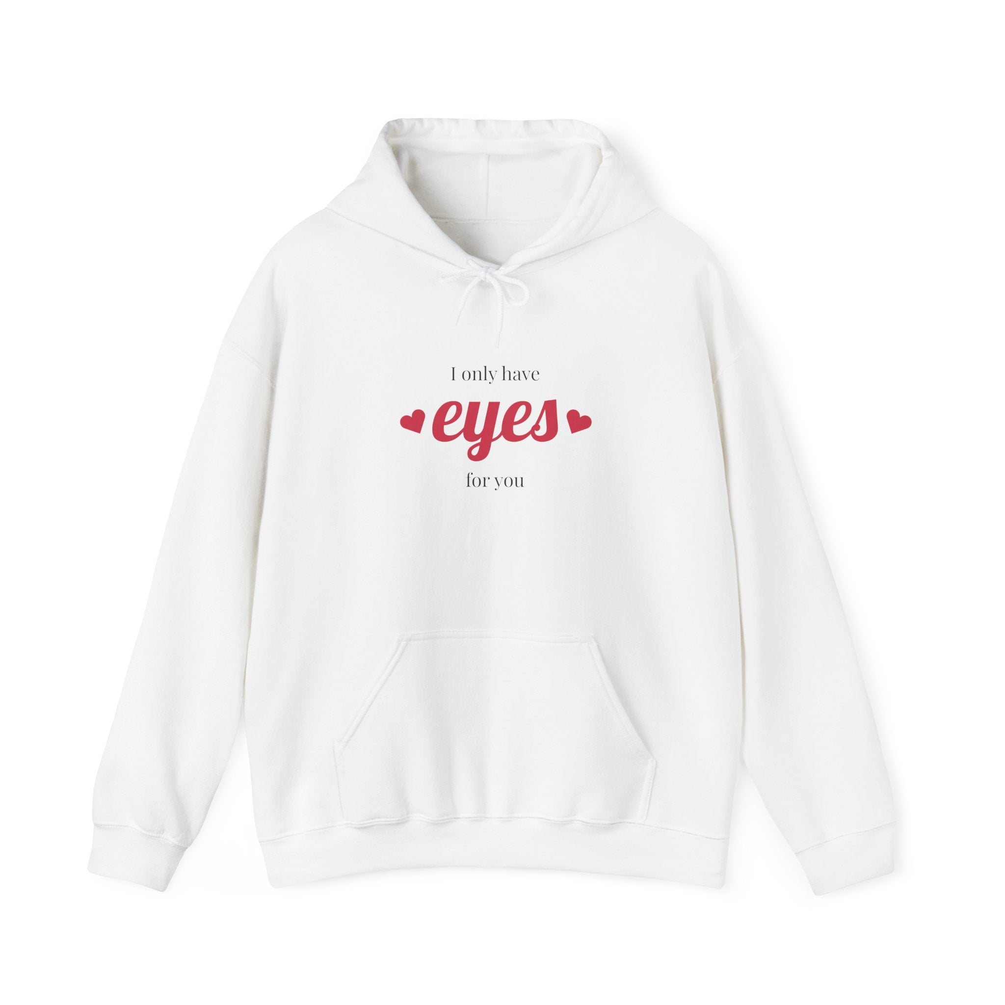 Sweat-shirt à Capuche Unisexe - Mélange Coton/Polyester, Poche Kangourou eyes