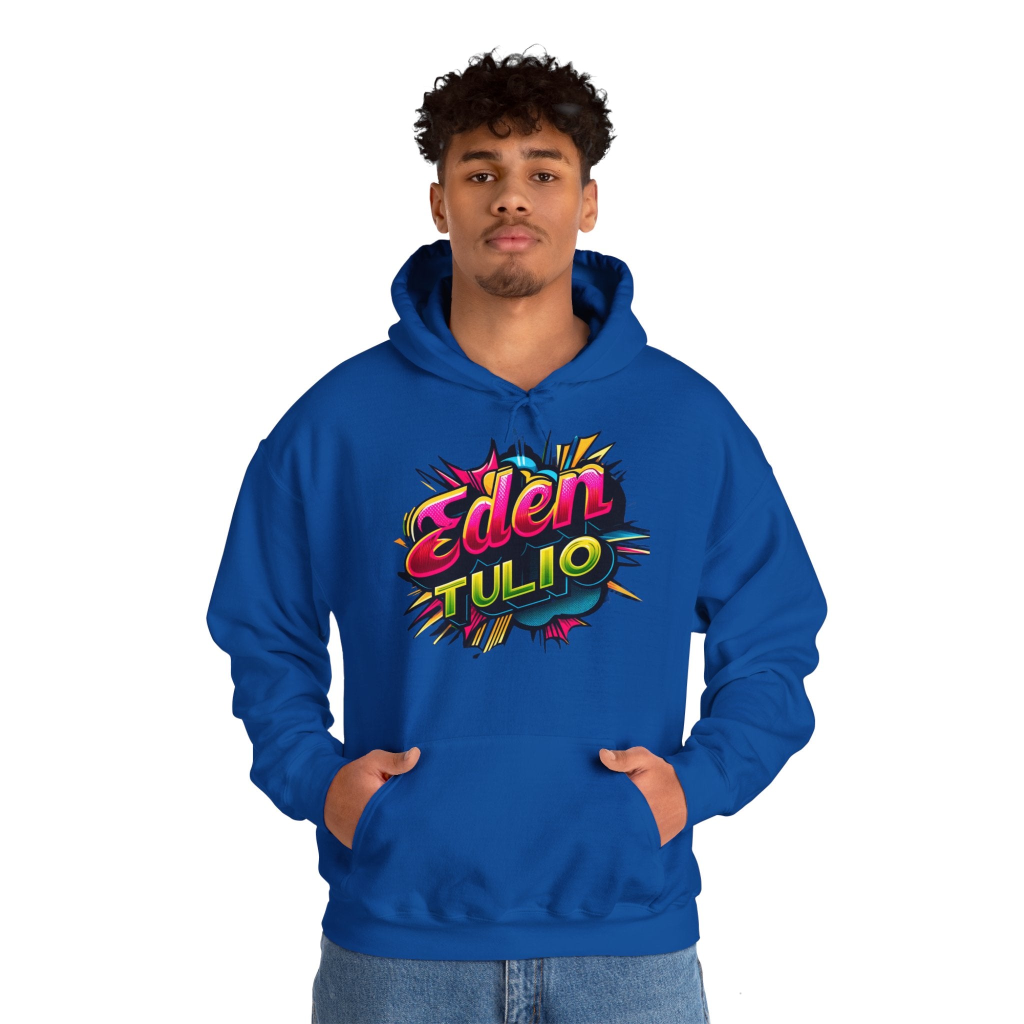 Sweat-shirt à Capuche Éthique Eden Tulio - Coton Américain, Polyester Durable et Broderie Personnalisée
