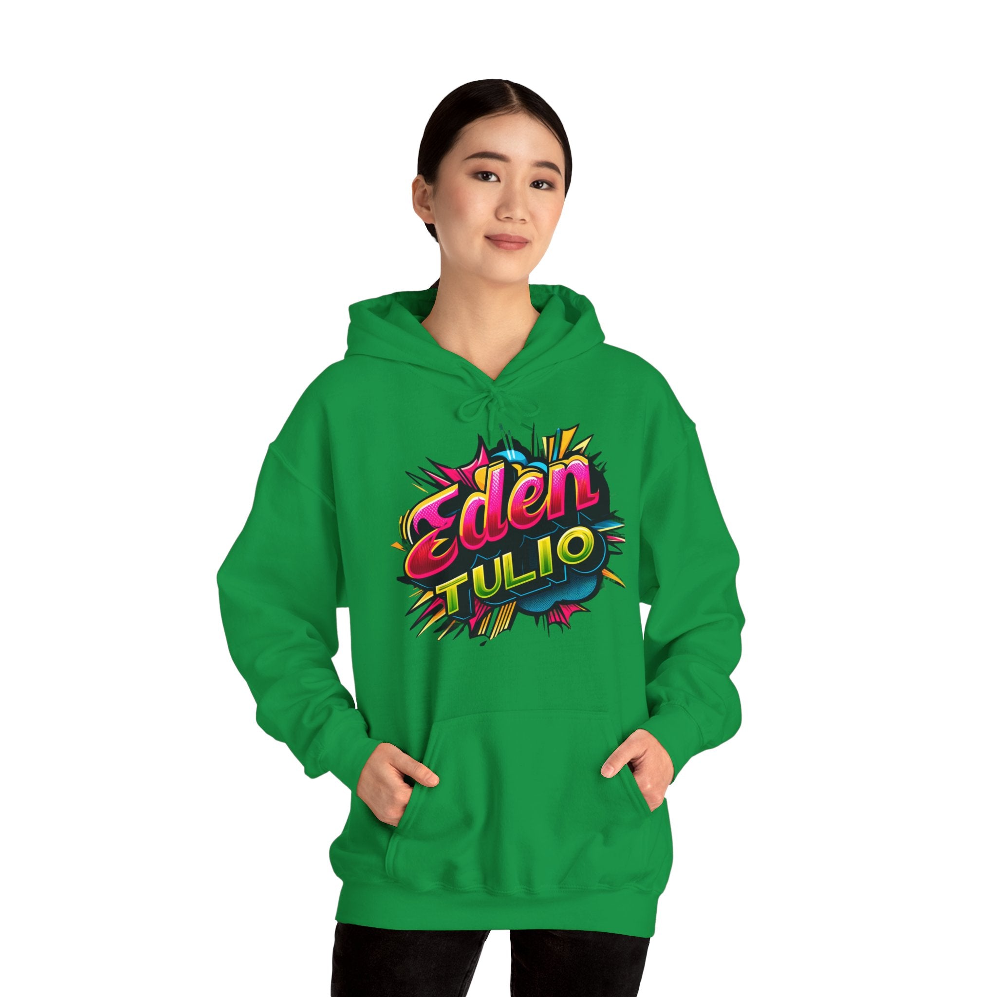 Sweat-shirt à Capuche Éthique Eden Tulio - Coton Américain, Polyester Durable et Broderie Personnalisée