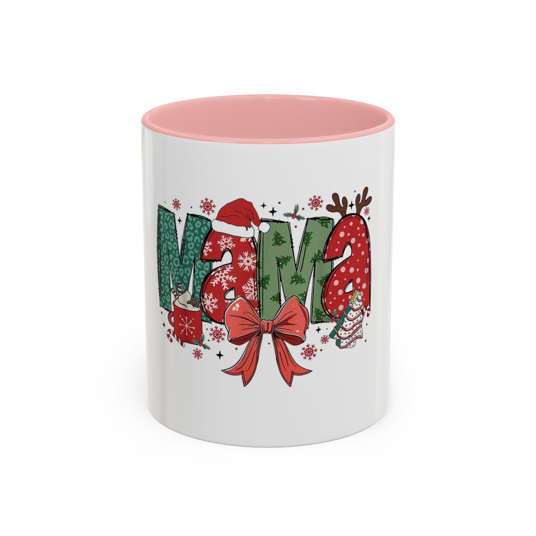 Tasse de Noël maman en ceramic Mug (11, 15oz)