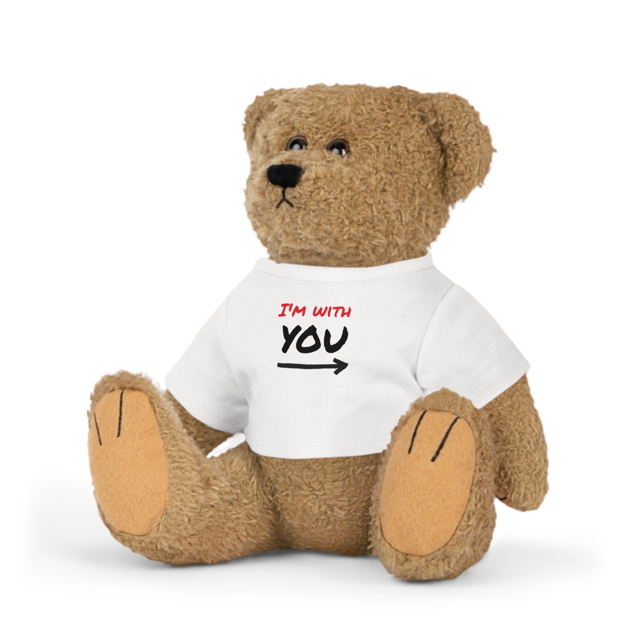 Plush Toy with T-Shirt miss you