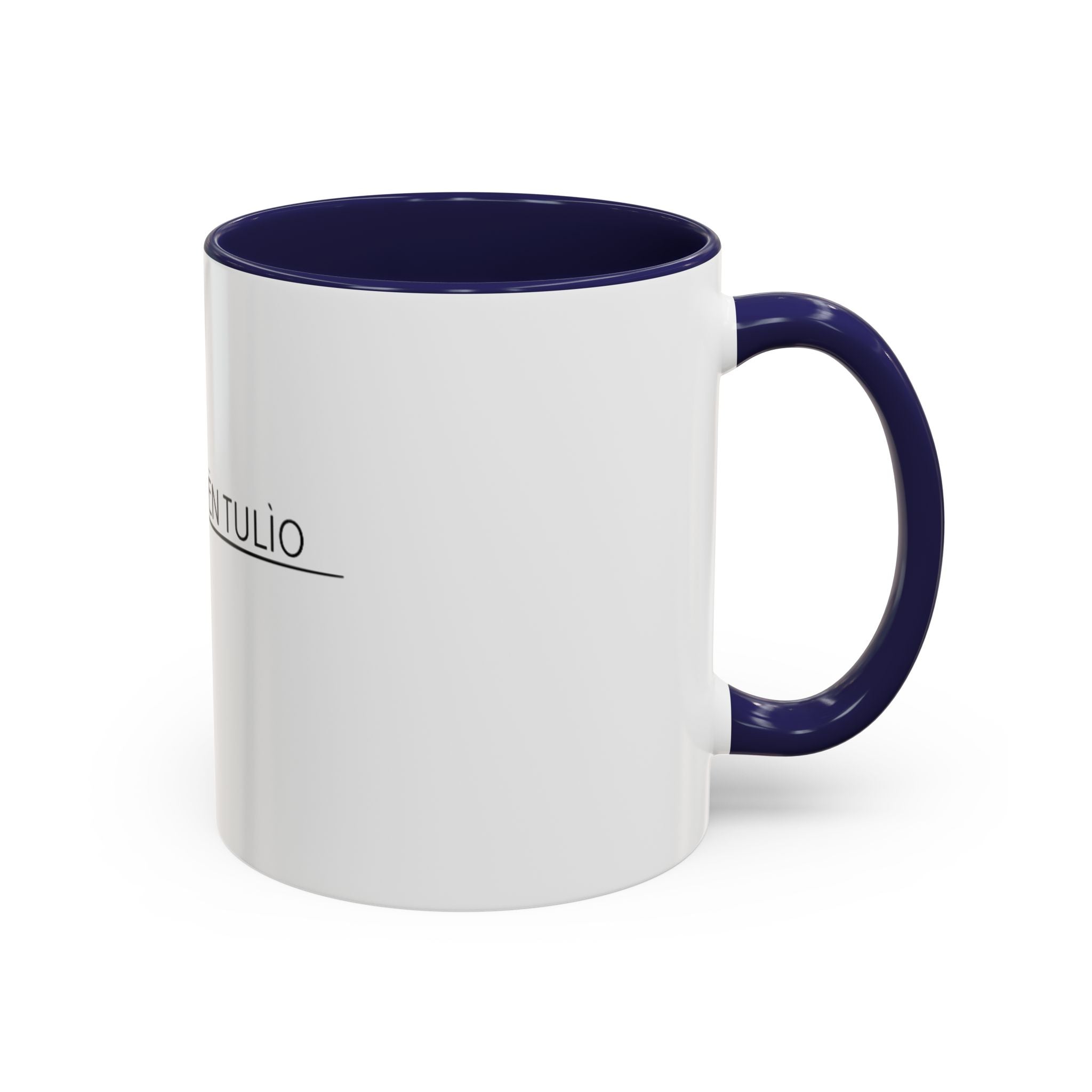 Tasse en Céramique avec Poignée Ergonomique - Disponible en 11 oz et 15 oz, Couleurs Contrastées, Sans Plomb ni BPA