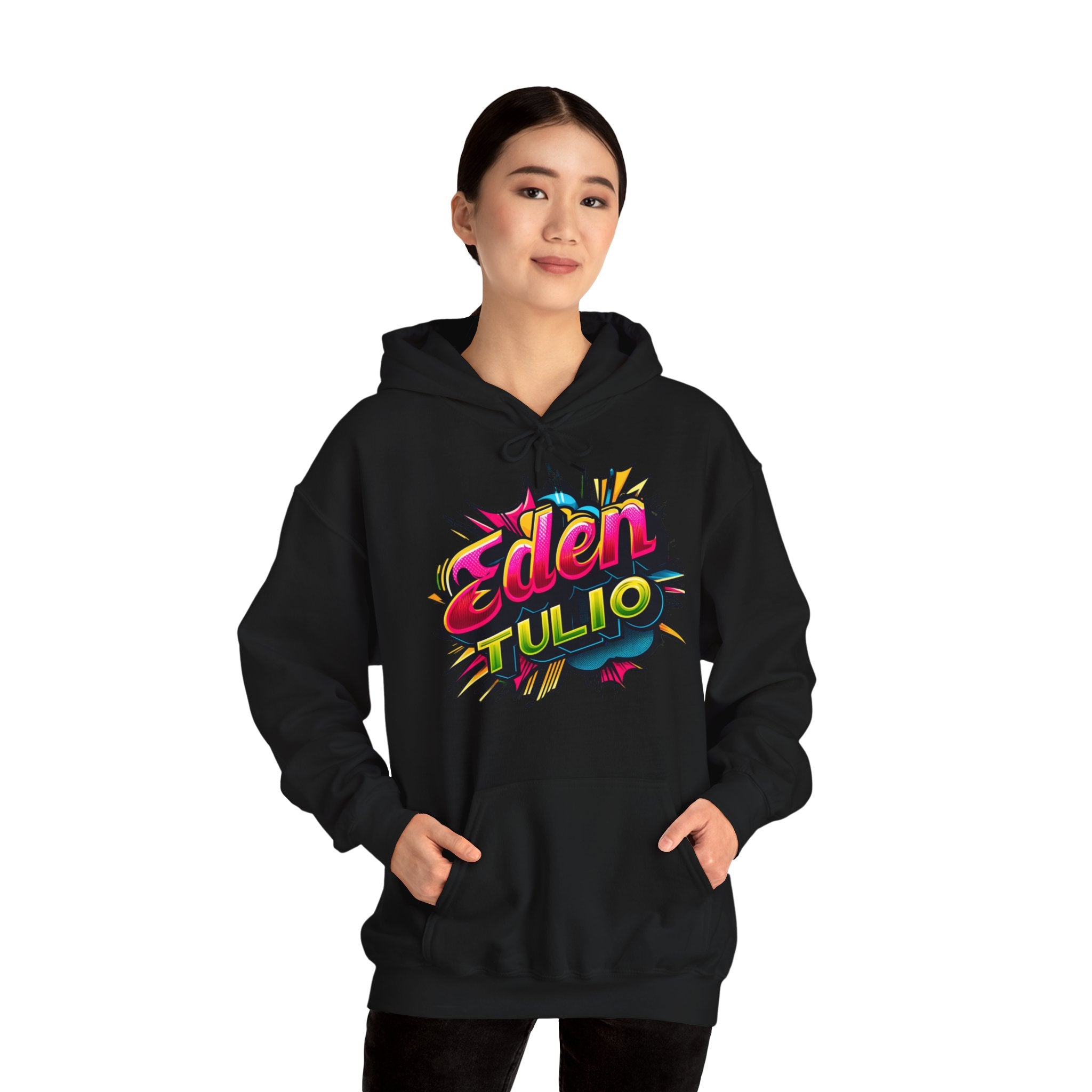 Sweat-shirt à Capuche Éthique Eden Tulio - Coton Américain, Polyester Durable et Broderie Personnalisée