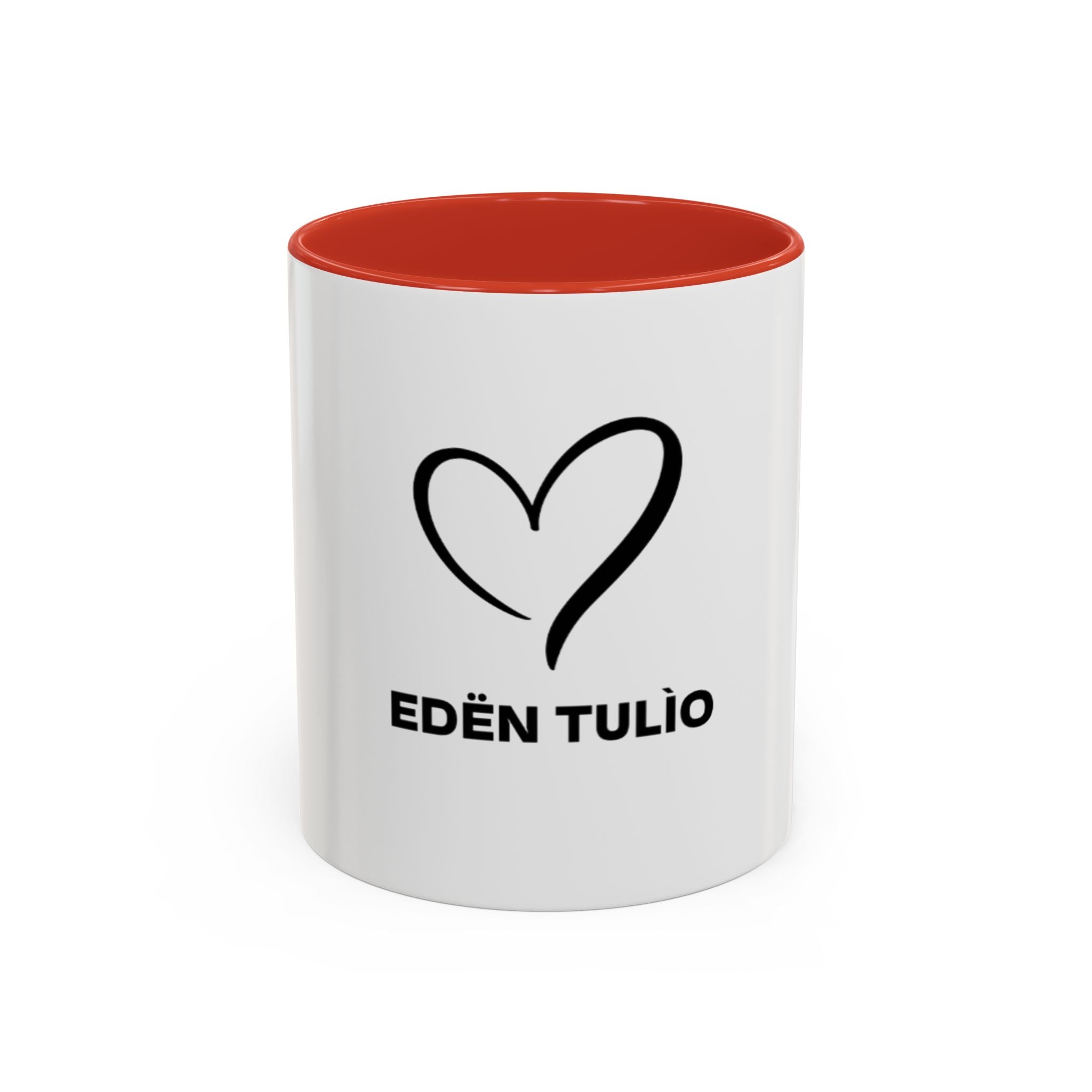 Tasse en Céramique Accentuée EDEN TULIO - 11 oz & 15 oz, Poignée Ergonomique, Sans Plomb & BPA