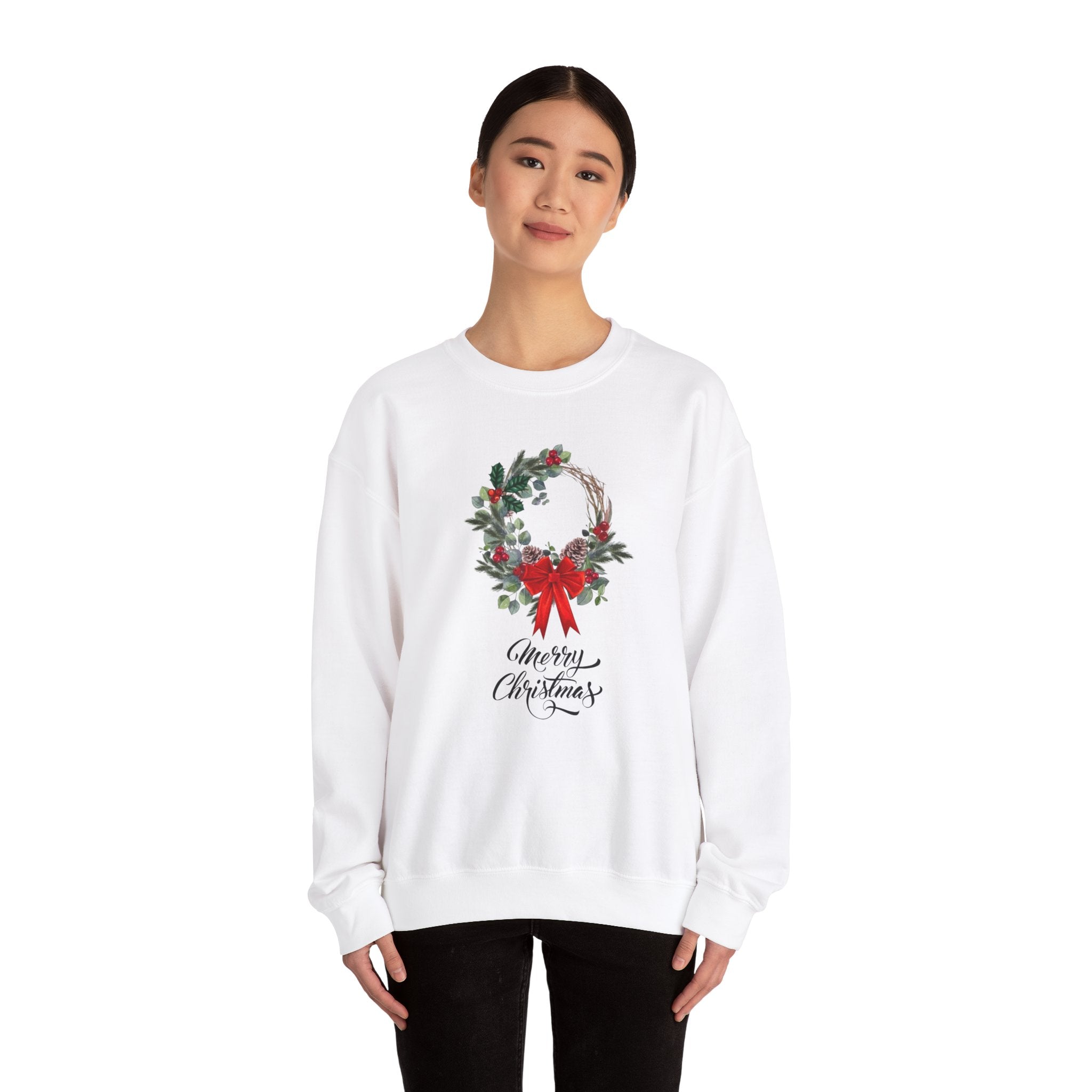 sweat-shirt unisexe à col rond parfait pour toutes les situations. Fabriqué à partir d’un mélange de coton et de polyester de poids moyen, combinaison idéale de confort