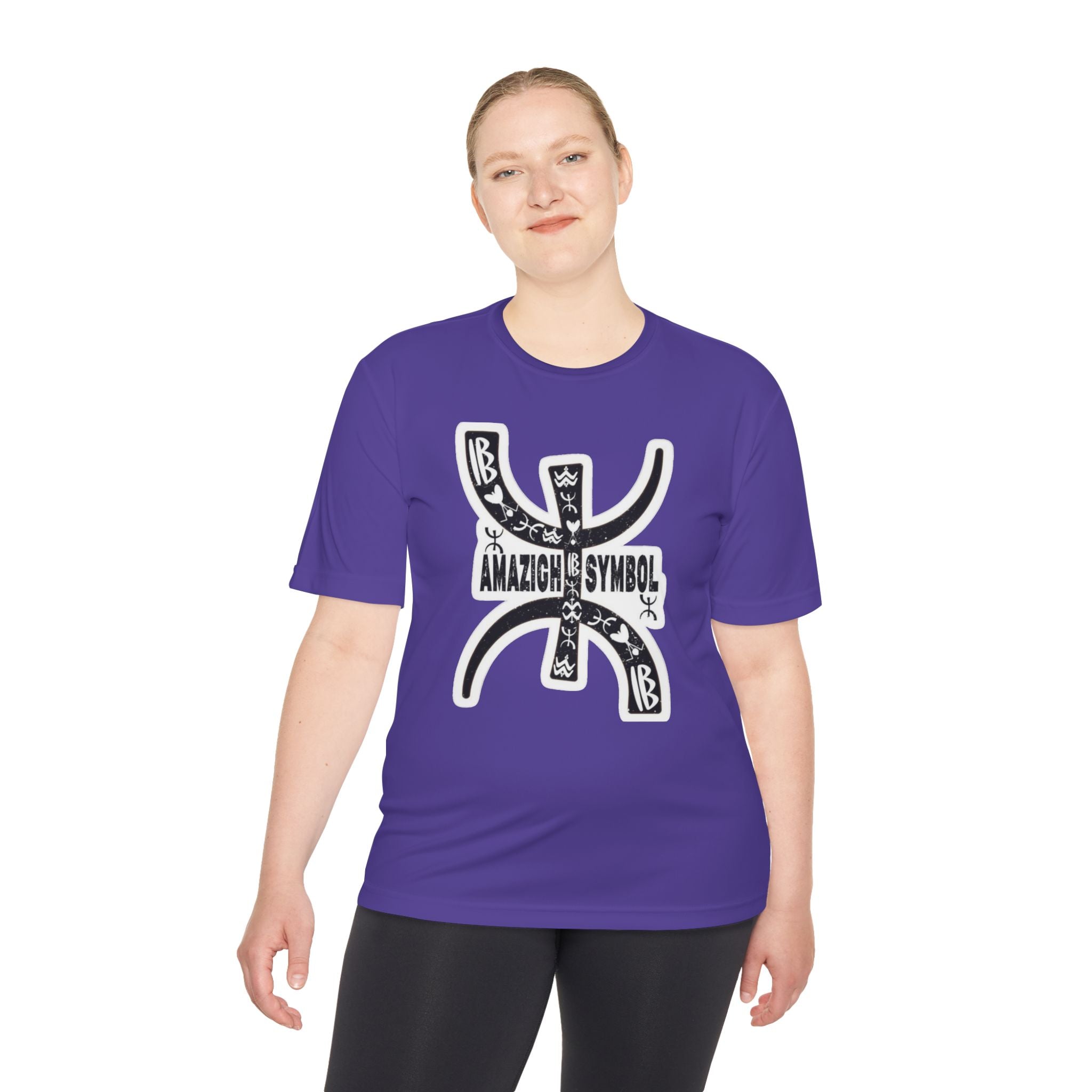 Amazigh Symbol Athletic Tee - Gift for Adventurers