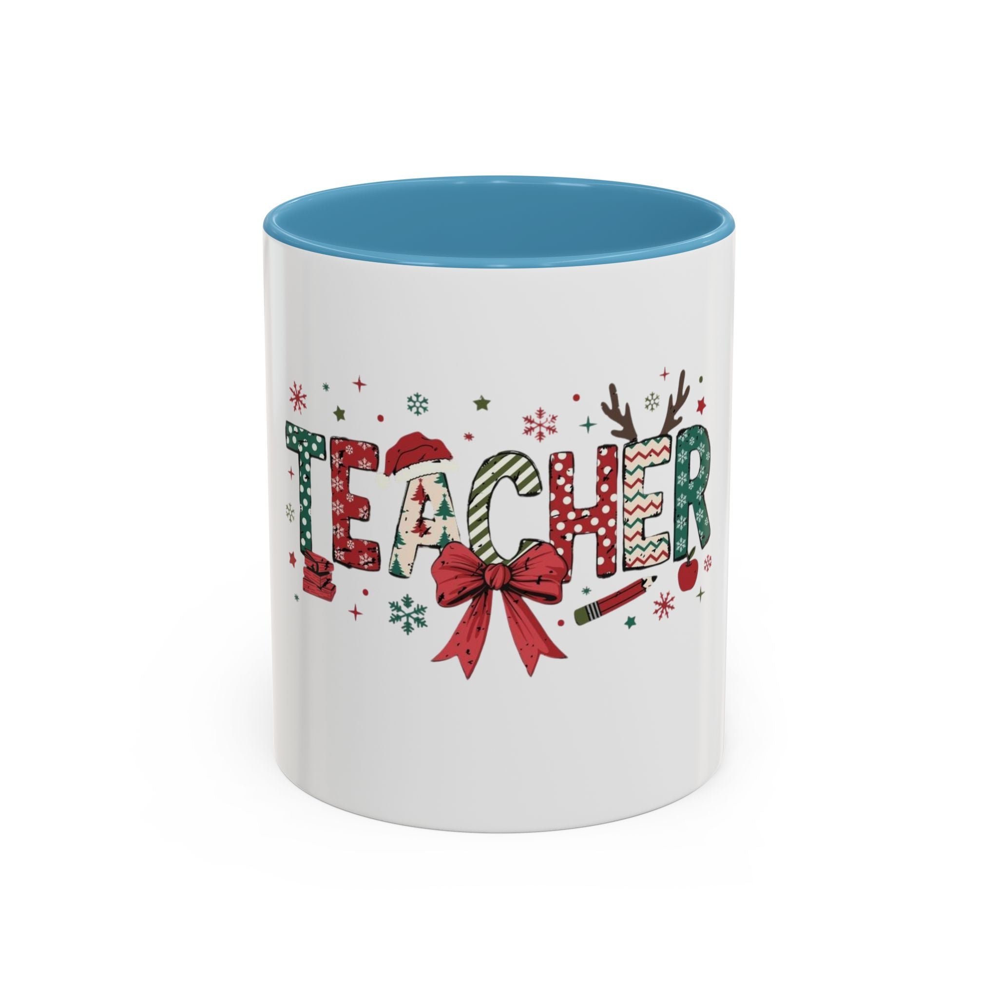Tasse de Noël teacher en ceramic , Mug (11, 15oz)