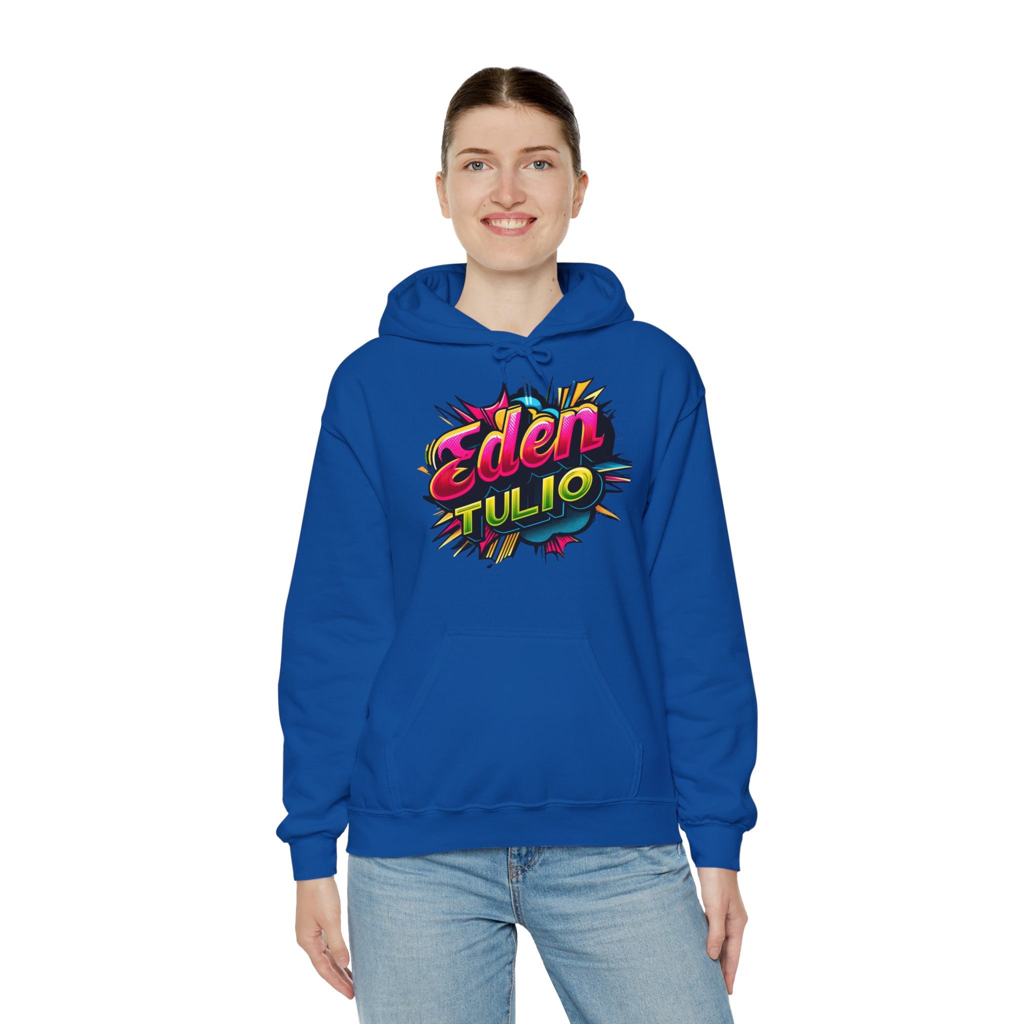 Sweat-shirt à Capuche Éthique Eden Tulio - Coton Américain, Polyester Durable et Broderie Personnalisée