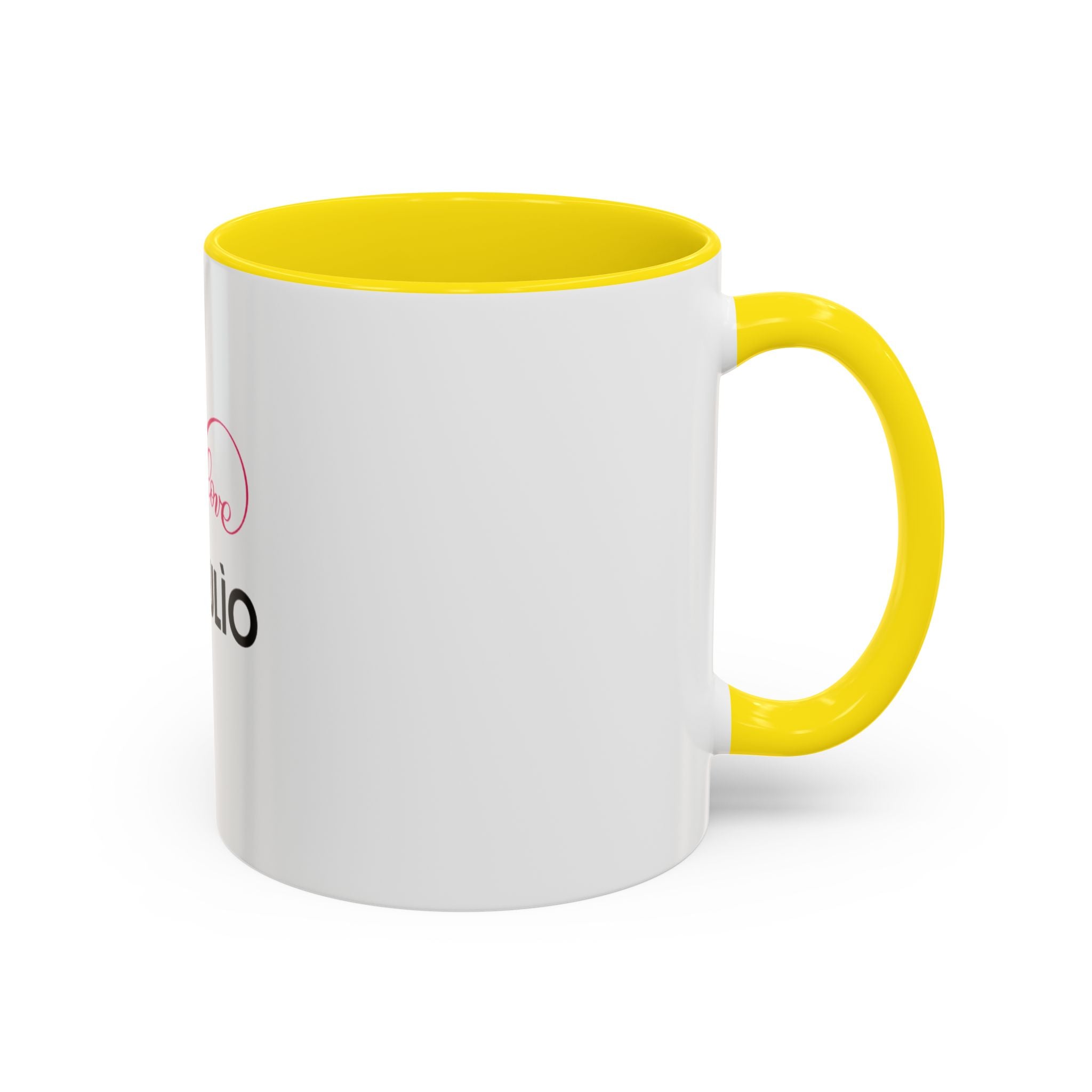 Tasse en Céramique Accentuée INFINI - 11 oz & 15 oz, Poignée Ergonomique, Sans Plomb & BPA