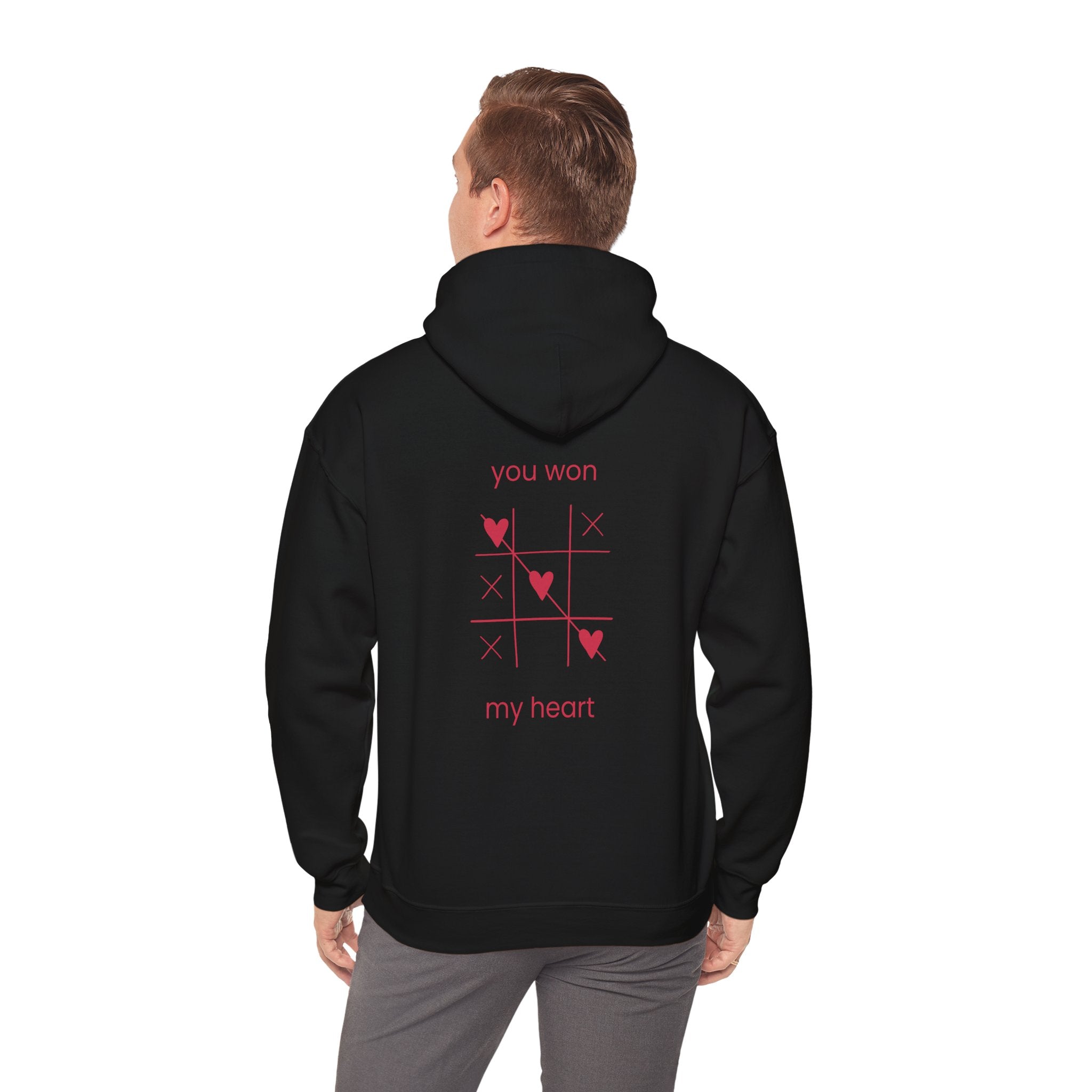 Sweatshirt a capuche unisex épais de coton Fabriqué à partir de coton 100 % cultivé de manière éthique aux États-Unis."thank you"