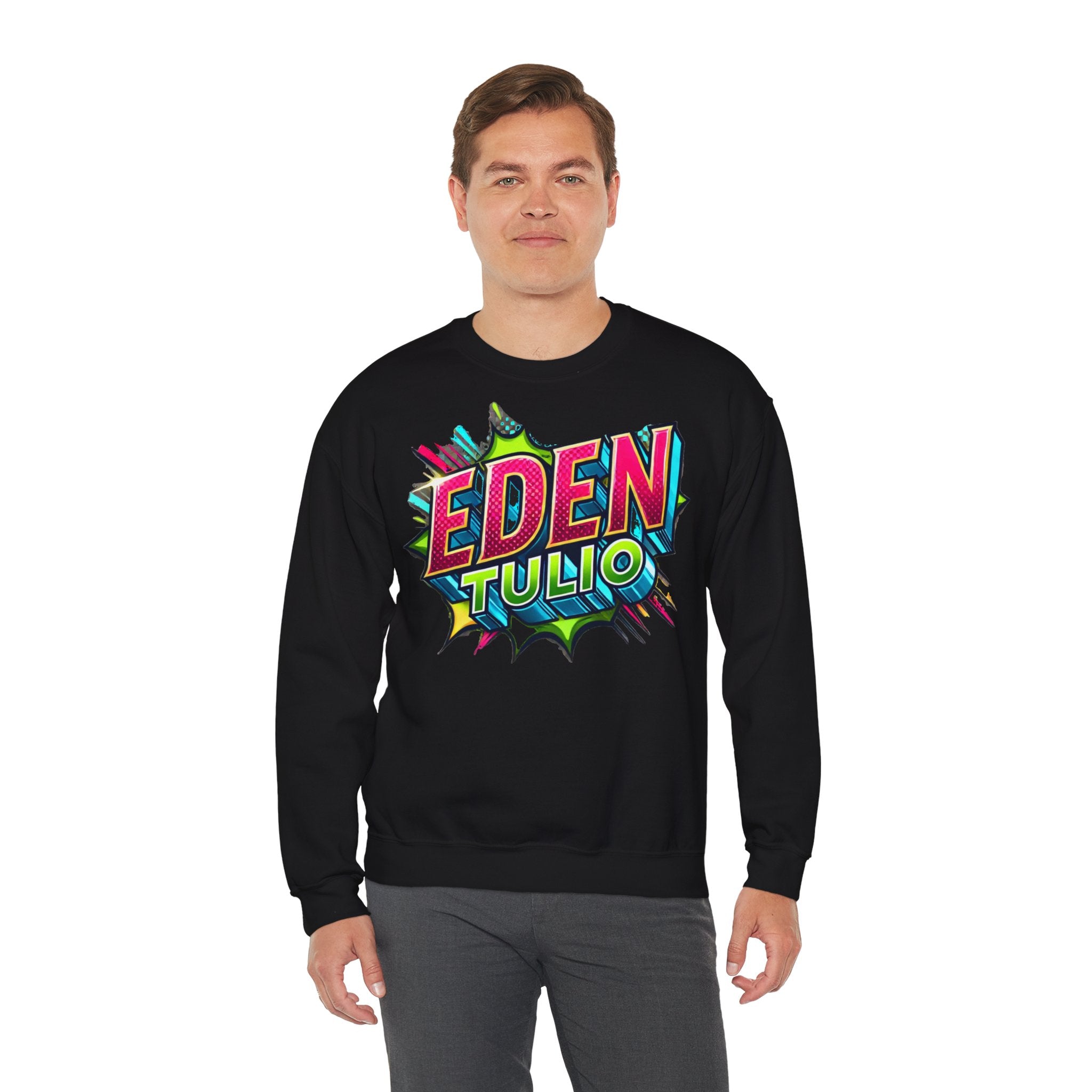 sweat-shirt ras du cou Gildan, fabriqué en mélange épais de coton et polyester US