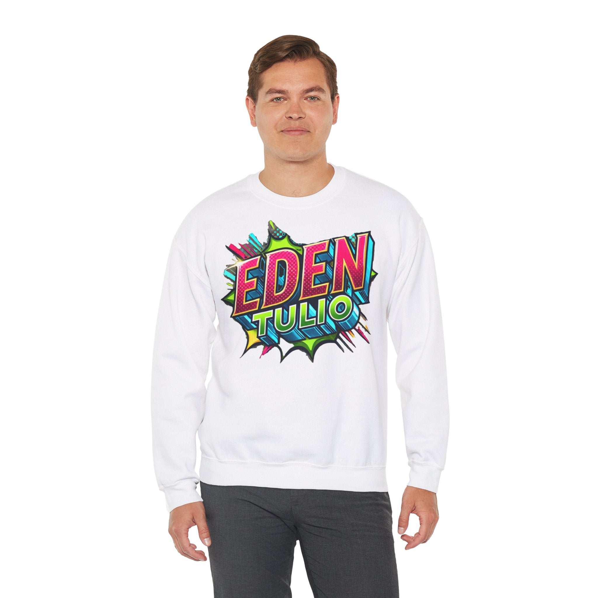 sweat-shirt ras du cou Gildan, fabriqué en mélange épais de coton et polyester US