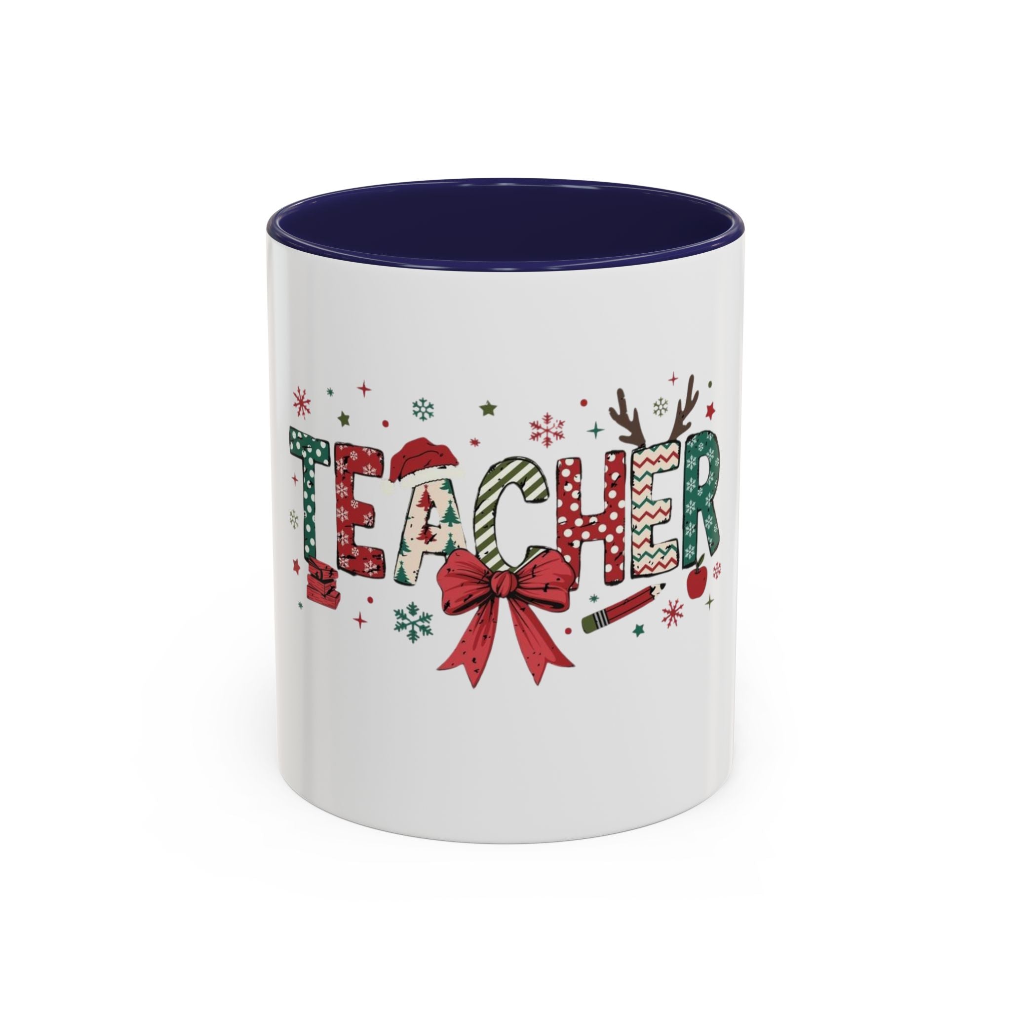 Tasse de Noël teacher en ceramic , Mug (11, 15oz)