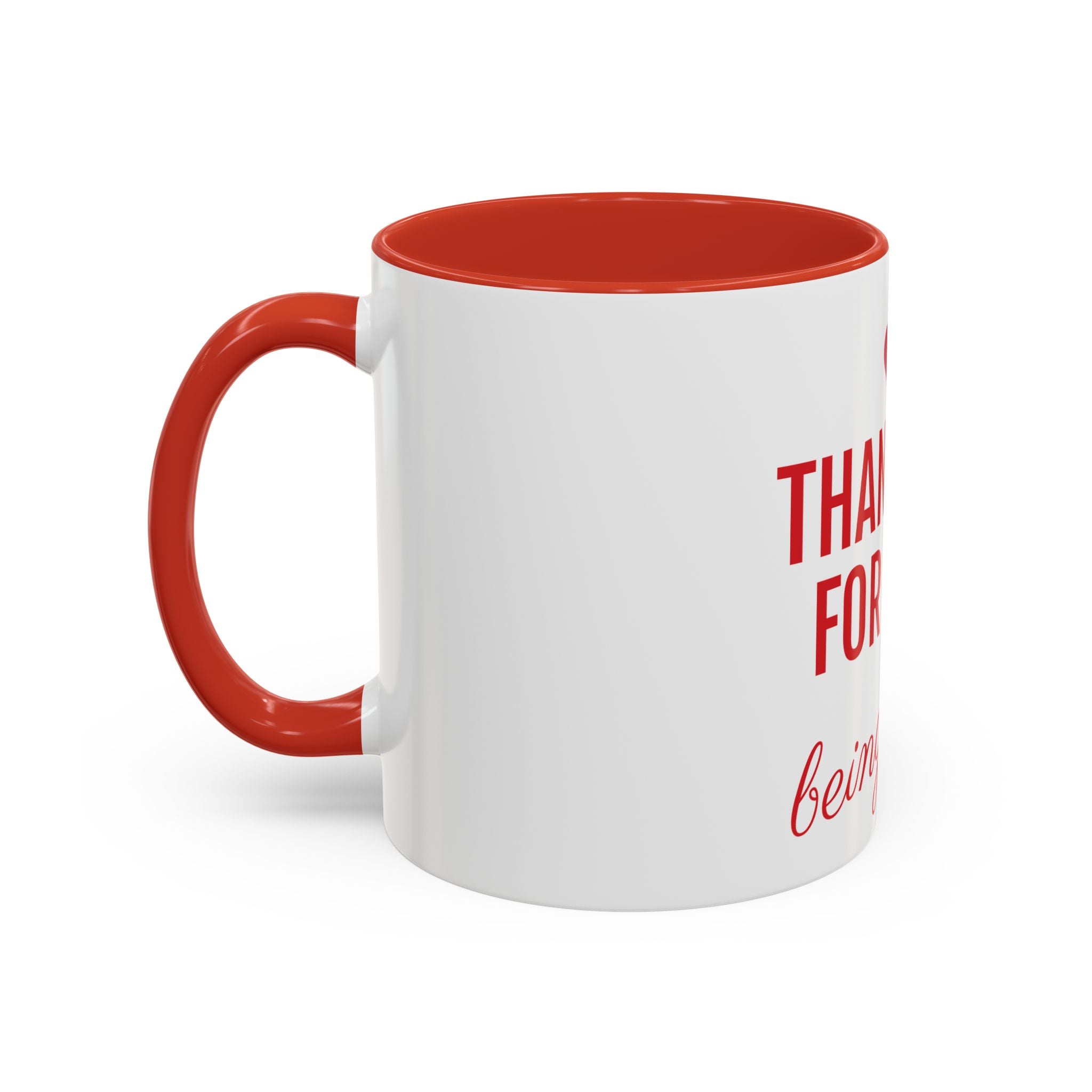 Tasse en Céramique Accentuée for you love - 11 oz & 15 oz, Poignée Ergonomique, Sans Plomb & BPA