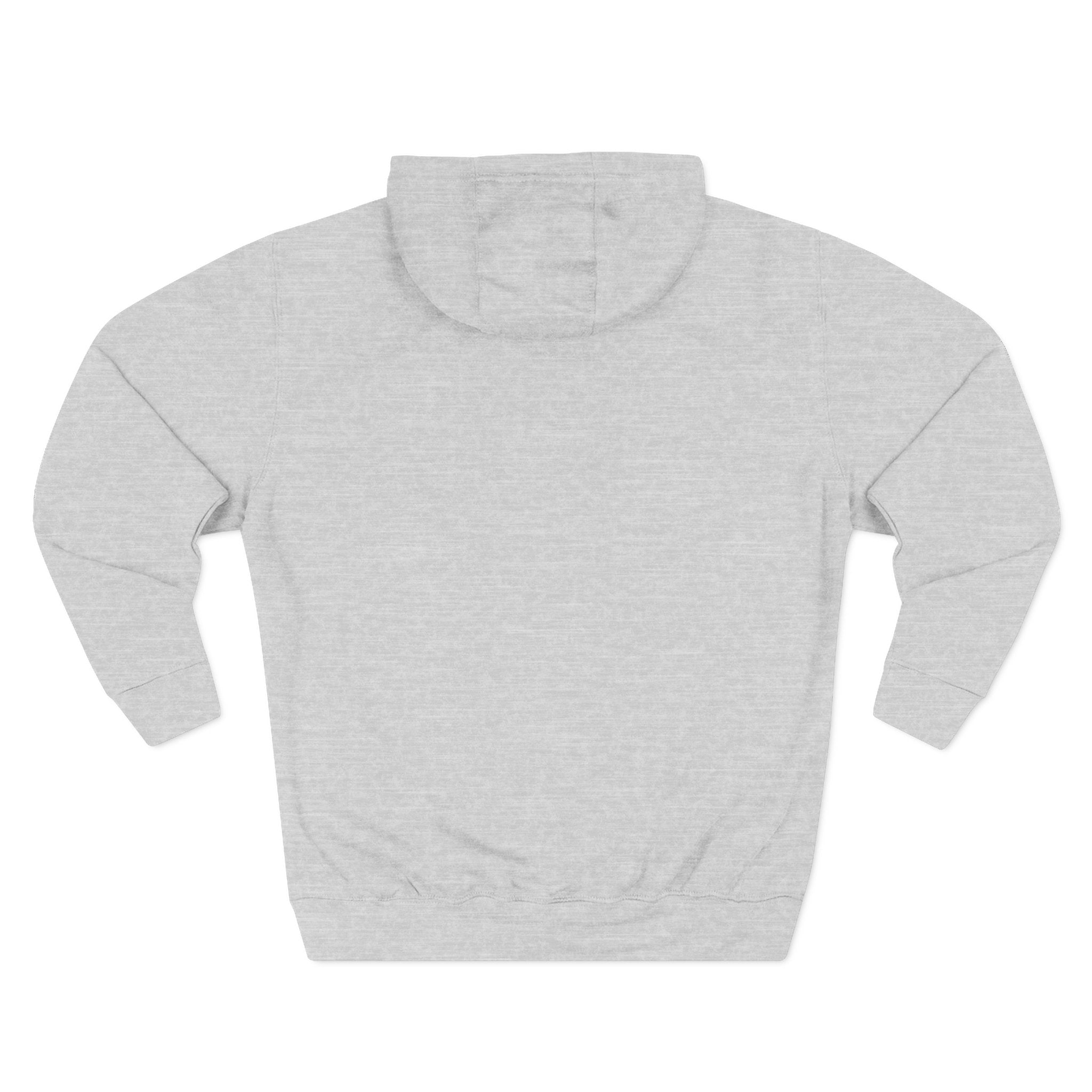 Cozy Artistic Fleece Hoodie, Three-Panel Sweatshirt for Casual Days, Travel and Gifts, Timeshare Theme Apparel