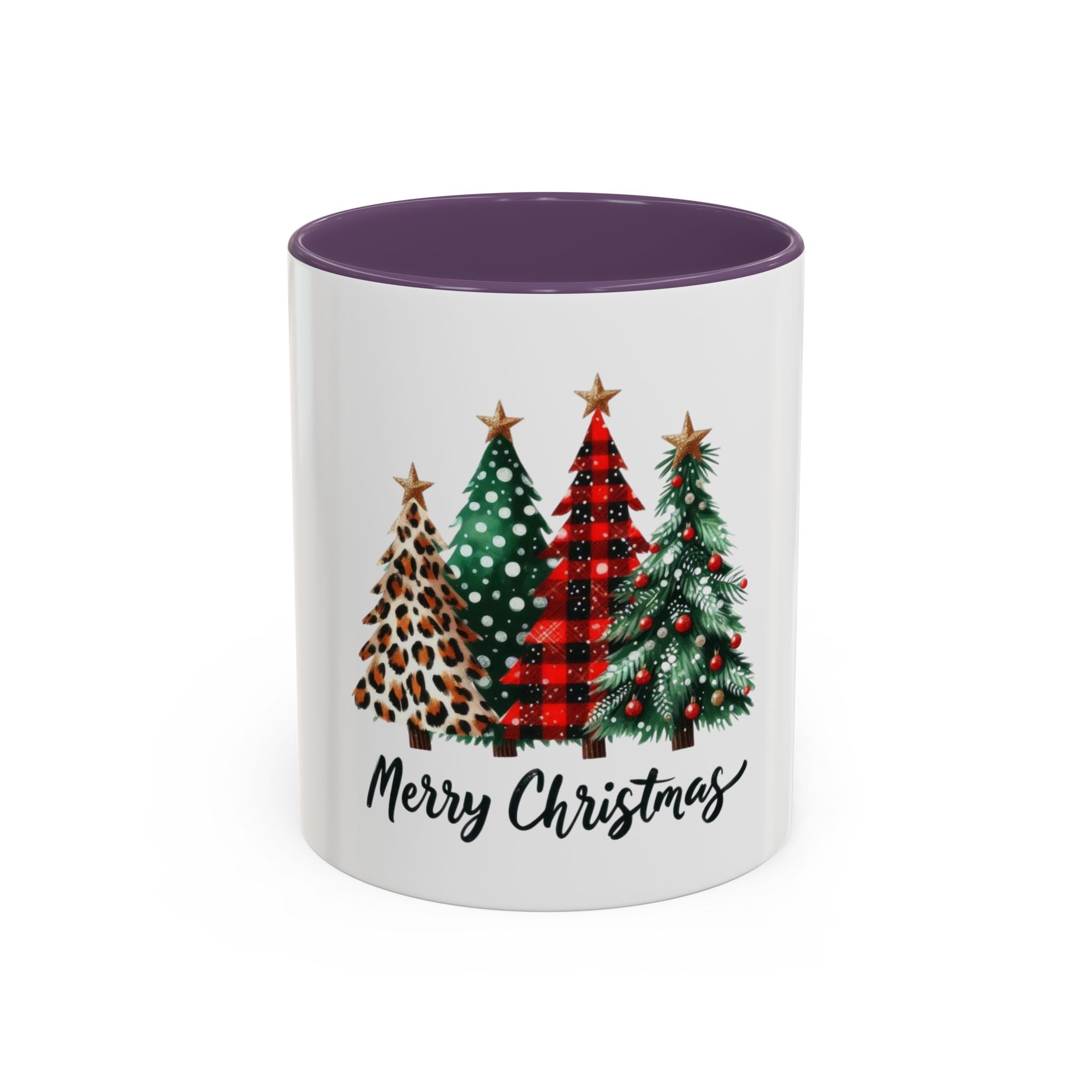 Tasse de noel en Céramique Accentuée - 11 oz & 15 oz, Poignée Ergonomique, Sans Plomb & BPA