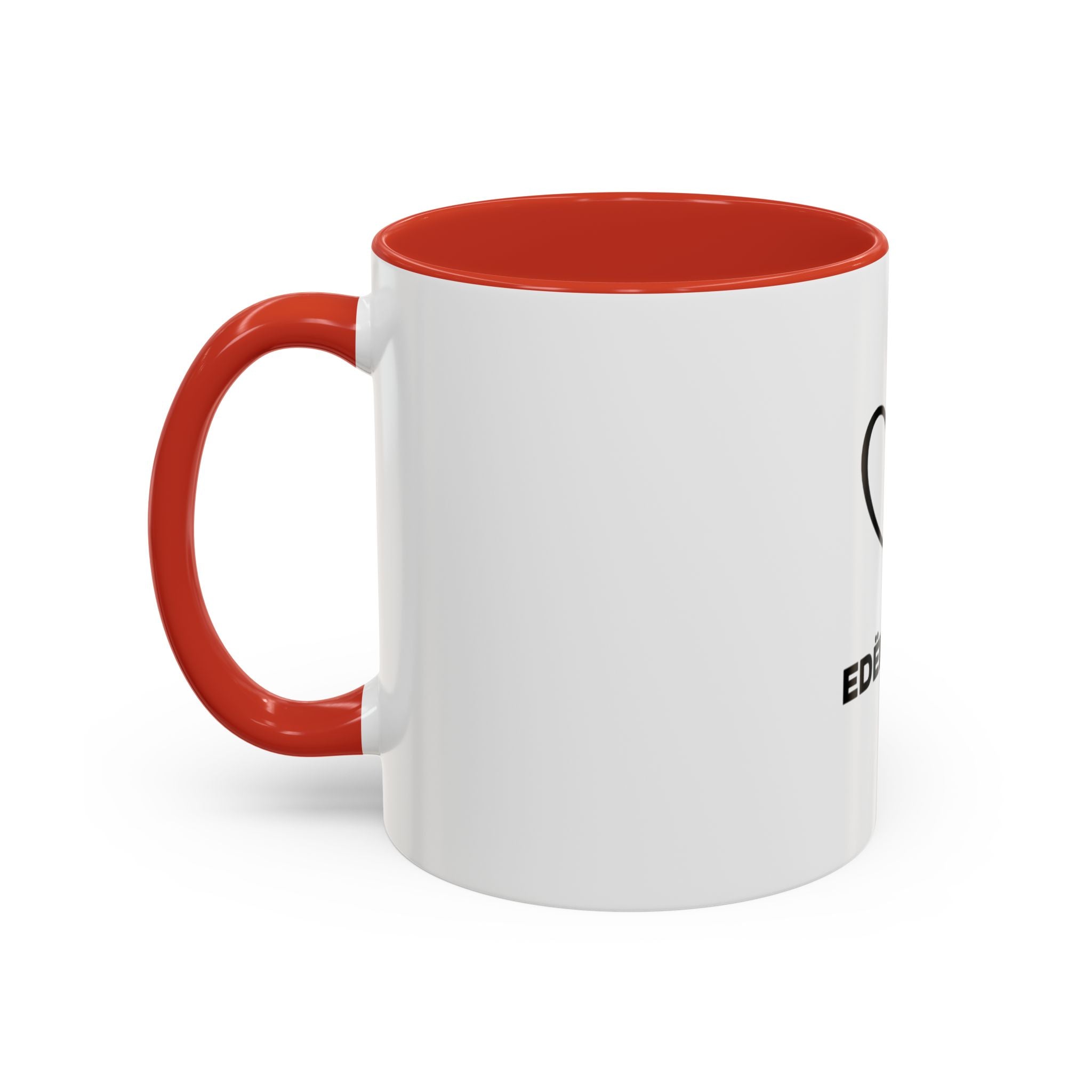 Tasse en Céramique Accentuée EDEN TULIO - 11 oz & 15 oz, Poignée Ergonomique, Sans Plomb & BPA