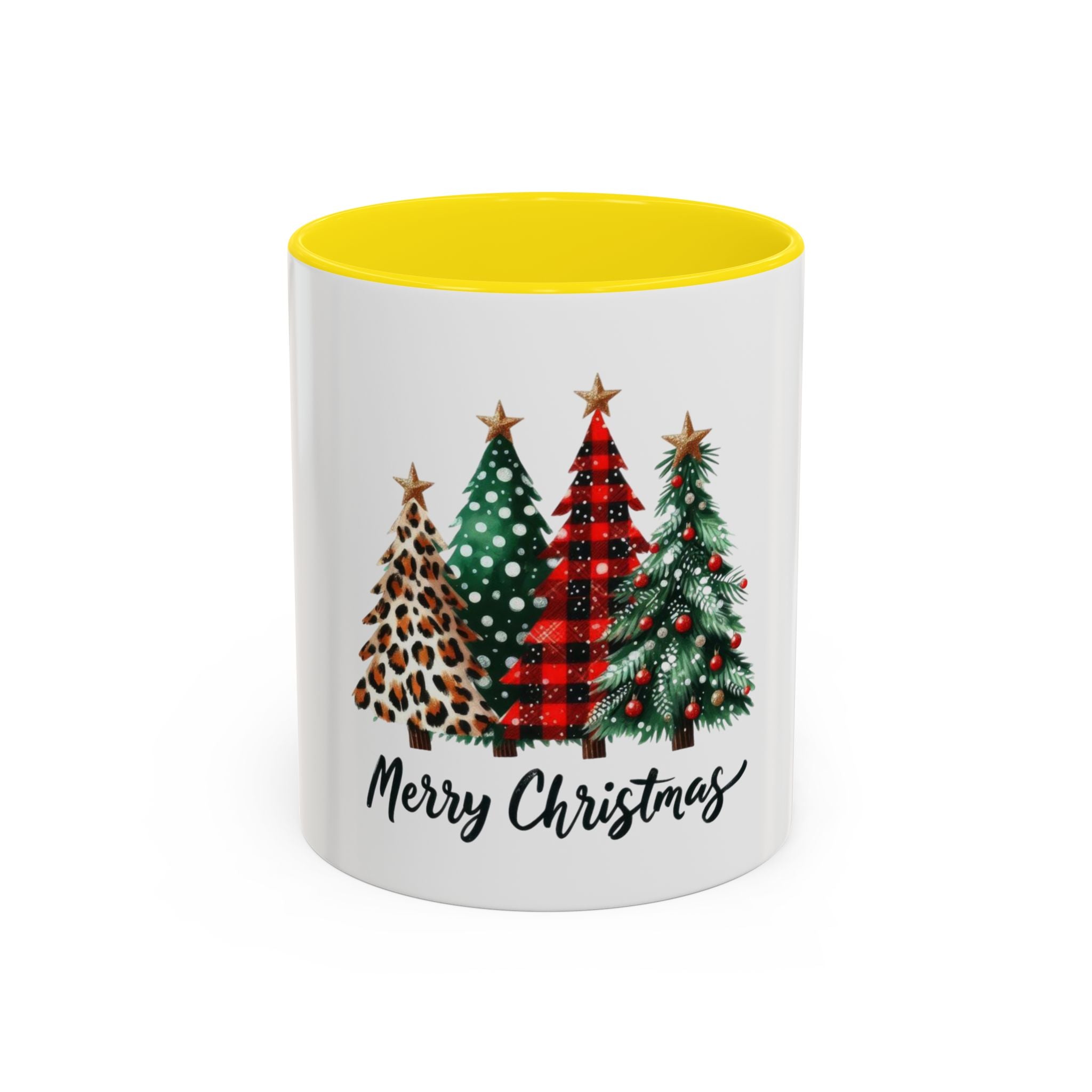 Tasse de noel en Céramique Accentuée - 11 oz & 15 oz, Poignée Ergonomique, Sans Plomb & BPA