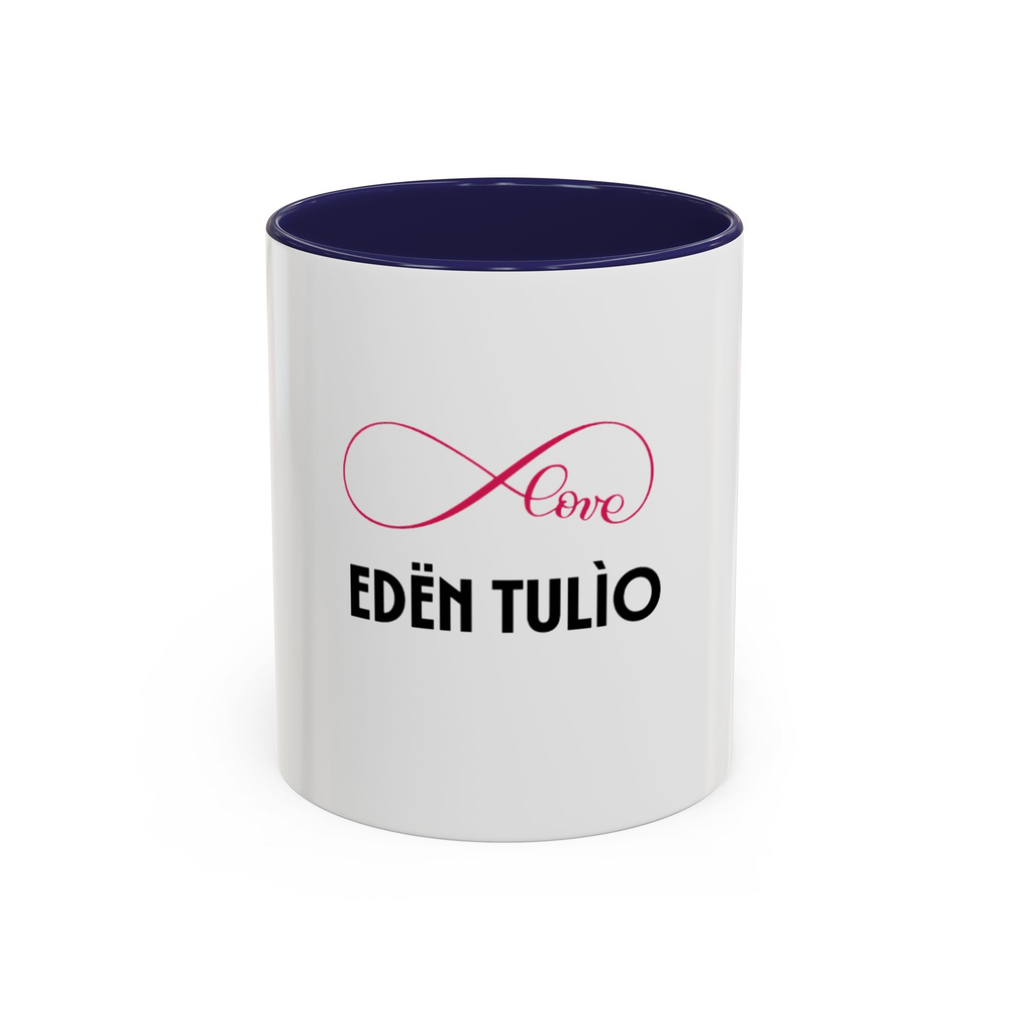 Tasse en Céramique Accentuée INFINI - 11 oz & 15 oz, Poignée Ergonomique, Sans Plomb & BPA