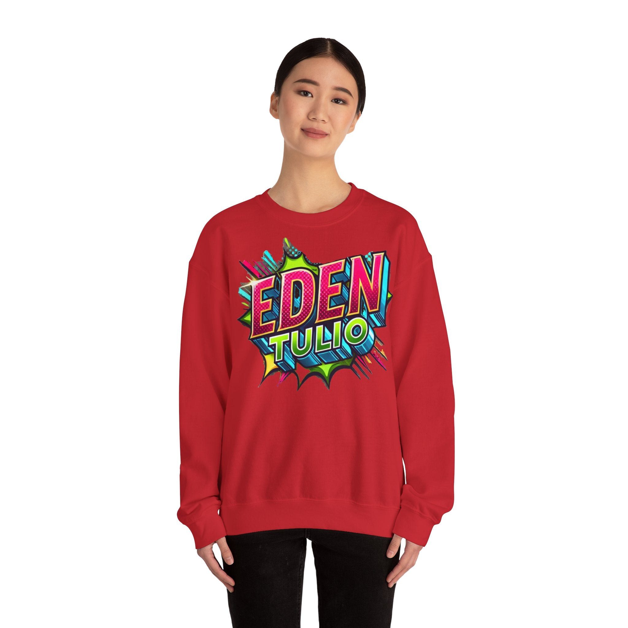 sweat-shirt ras du cou Gildan, fabriqué en mélange épais de coton et polyester US