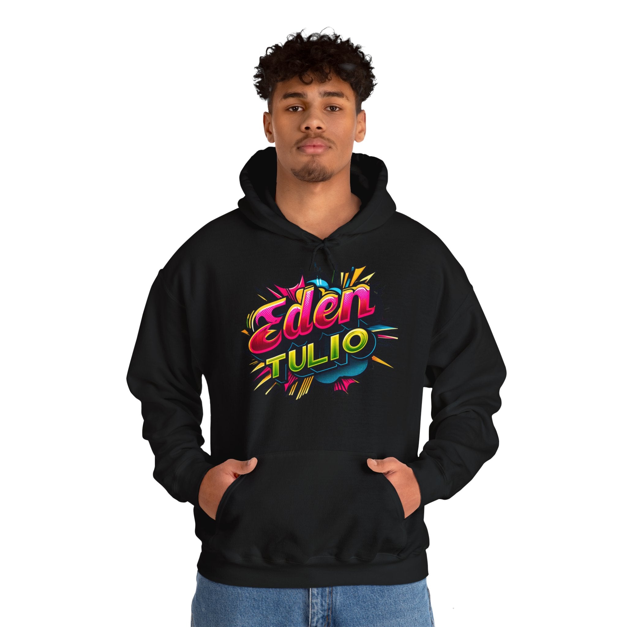 Sweat-shirt à Capuche Éthique Eden Tulio - Coton Américain, Polyester Durable et Broderie Personnalisée