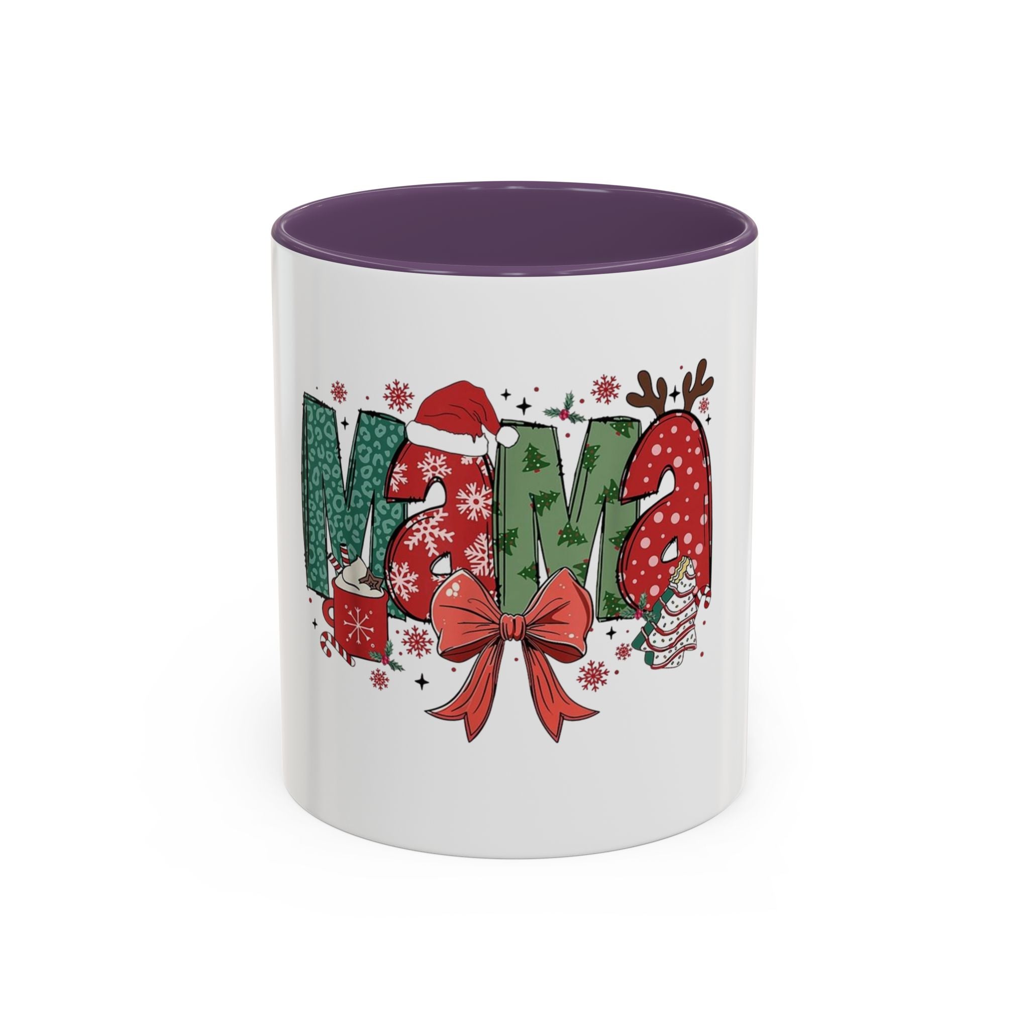 Tasse de Noël maman en ceramic Mug (11, 15oz)