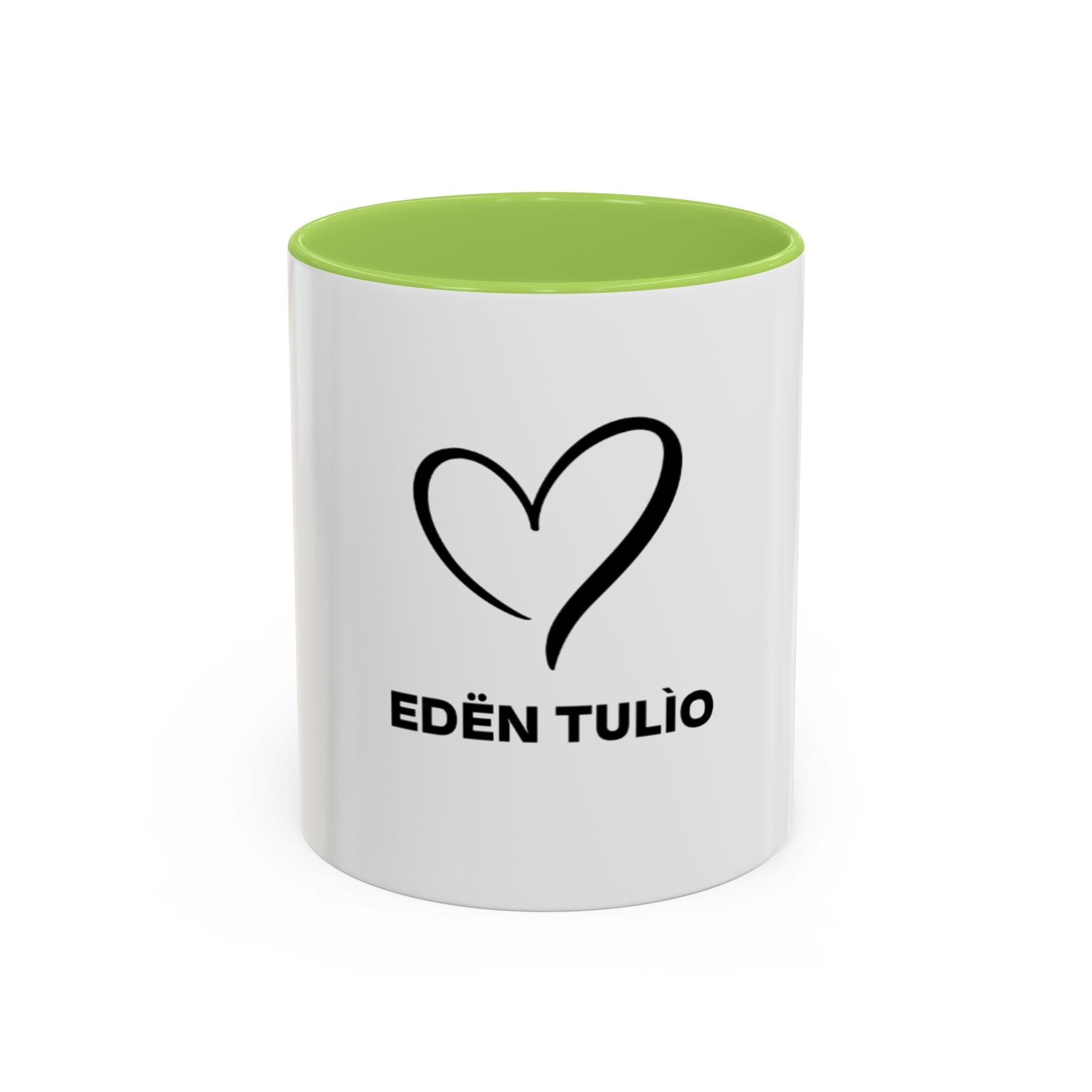 Tasse en Céramique Accentuée EDEN TULIO - 11 oz & 15 oz, Poignée Ergonomique, Sans Plomb & BPA
