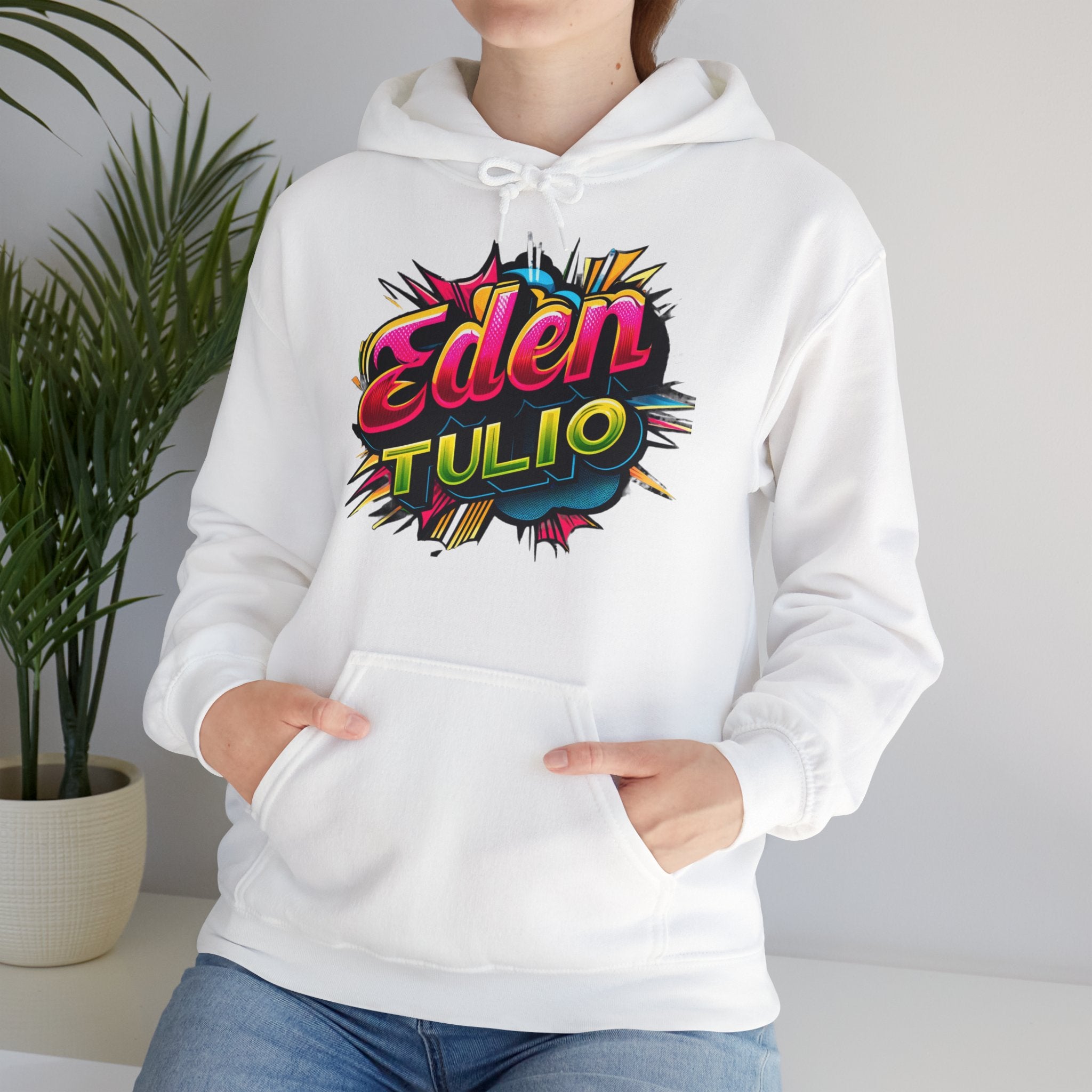 Sweat-shirt à Capuche Éthique Eden Tulio - Coton Américain, Polyester Durable et Broderie Personnalisée