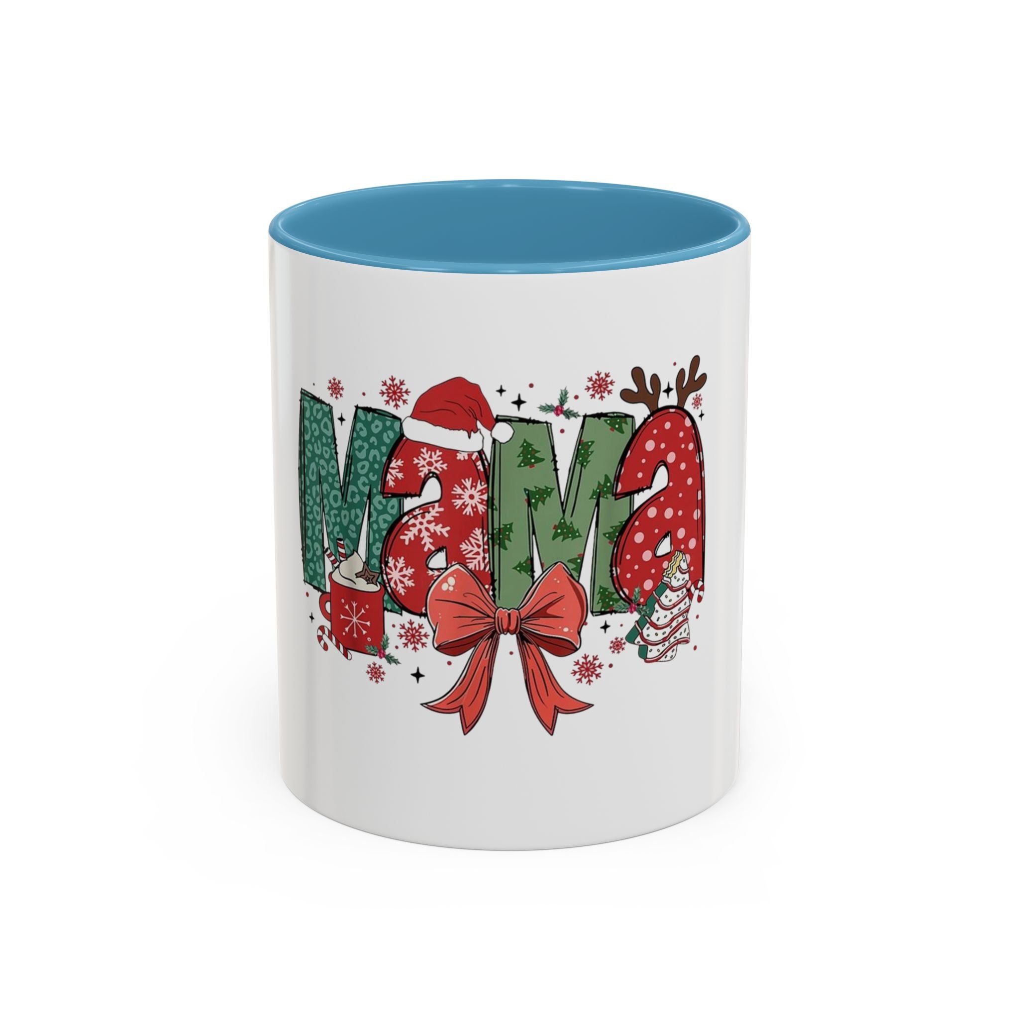 Tasse de Noël maman en ceramic Mug (11, 15oz)