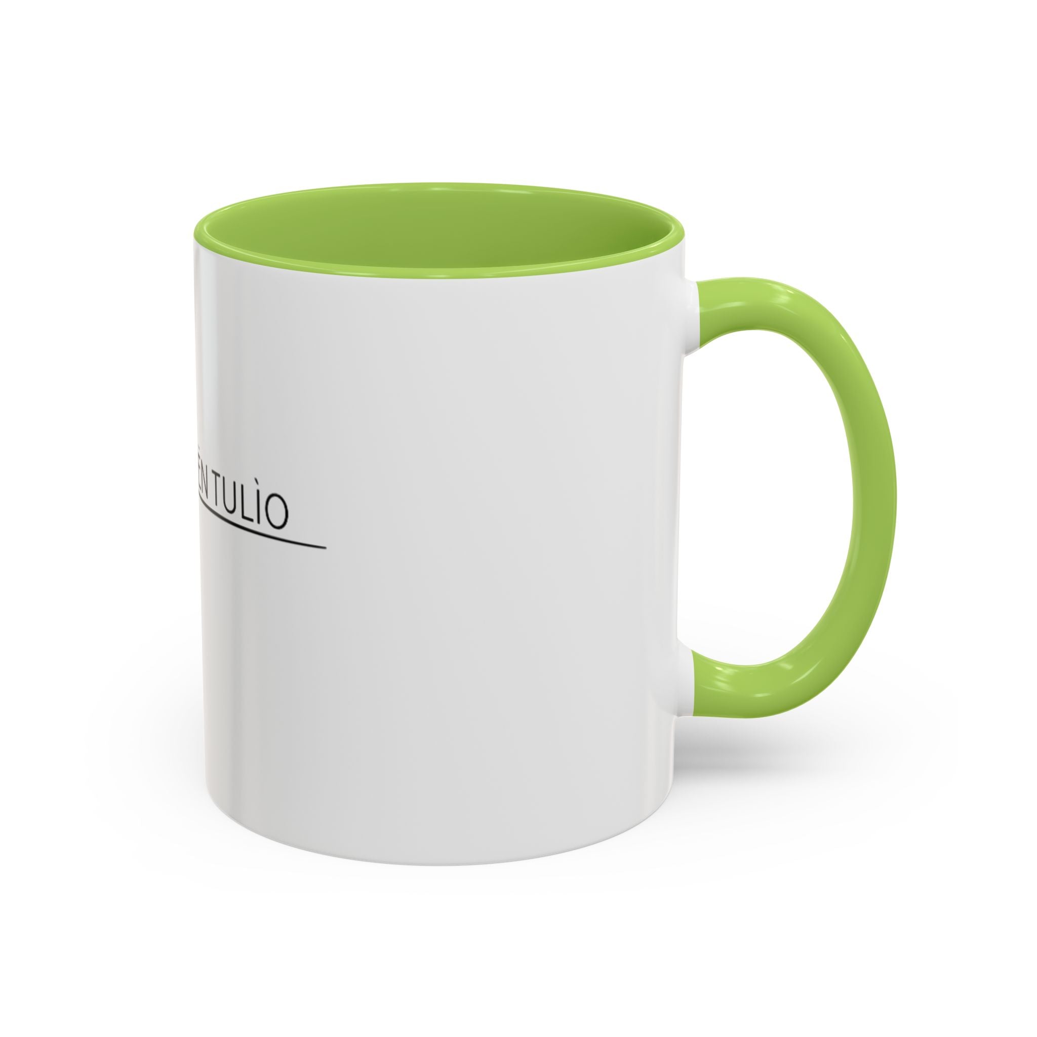 Tasse en Céramique avec Poignée Ergonomique - Disponible en 11 oz et 15 oz, Couleurs Contrastées, Sans Plomb ni BPA