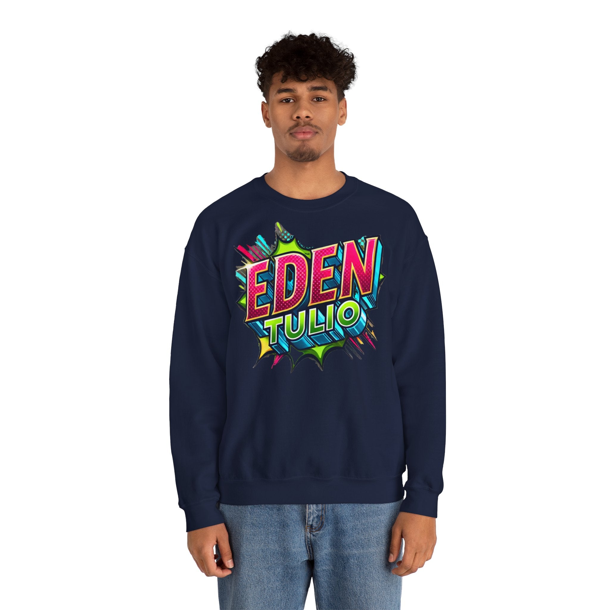 sweat-shirt ras du cou Gildan, fabriqué en mélange épais de coton et polyester US
