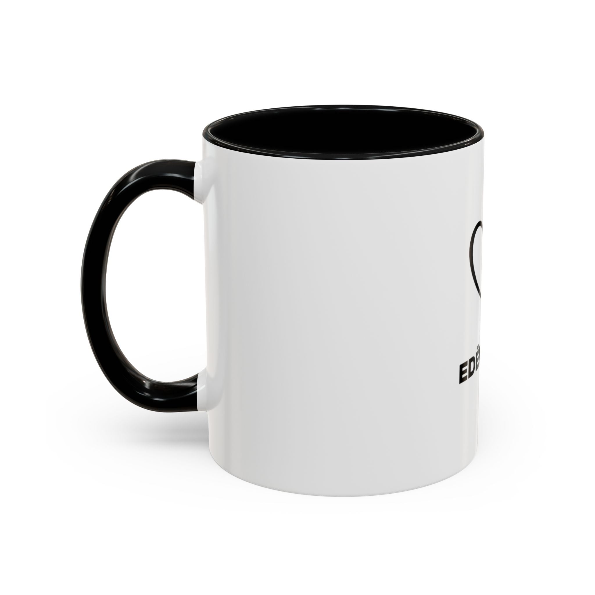 Tasse en Céramique Accentuée EDEN TULIO - 11 oz & 15 oz, Poignée Ergonomique, Sans Plomb & BPA