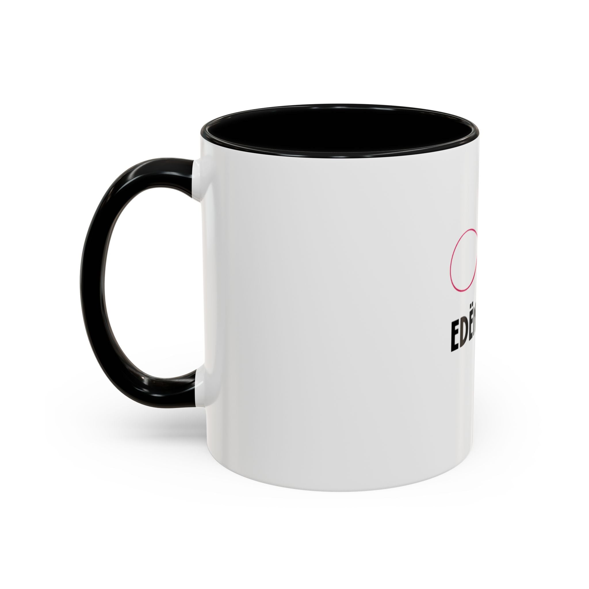 Tasse en Céramique Accentuée INFINI - 11 oz & 15 oz, Poignée Ergonomique, Sans Plomb & BPA
