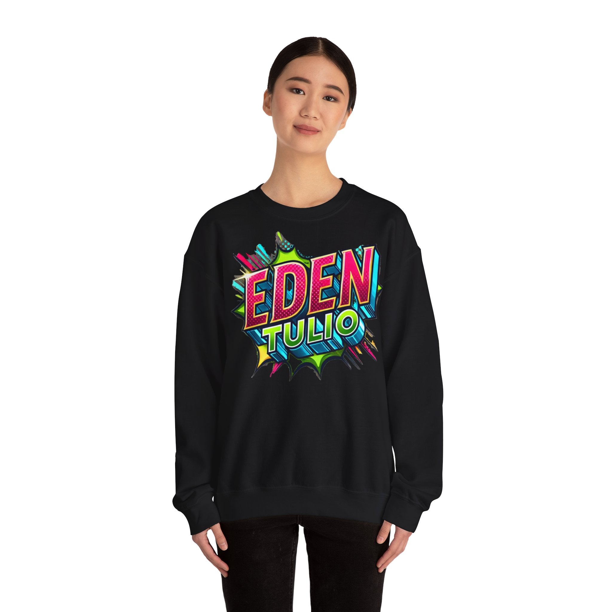 sweat-shirt ras du cou Gildan, fabriqué en mélange épais de coton et polyester US
