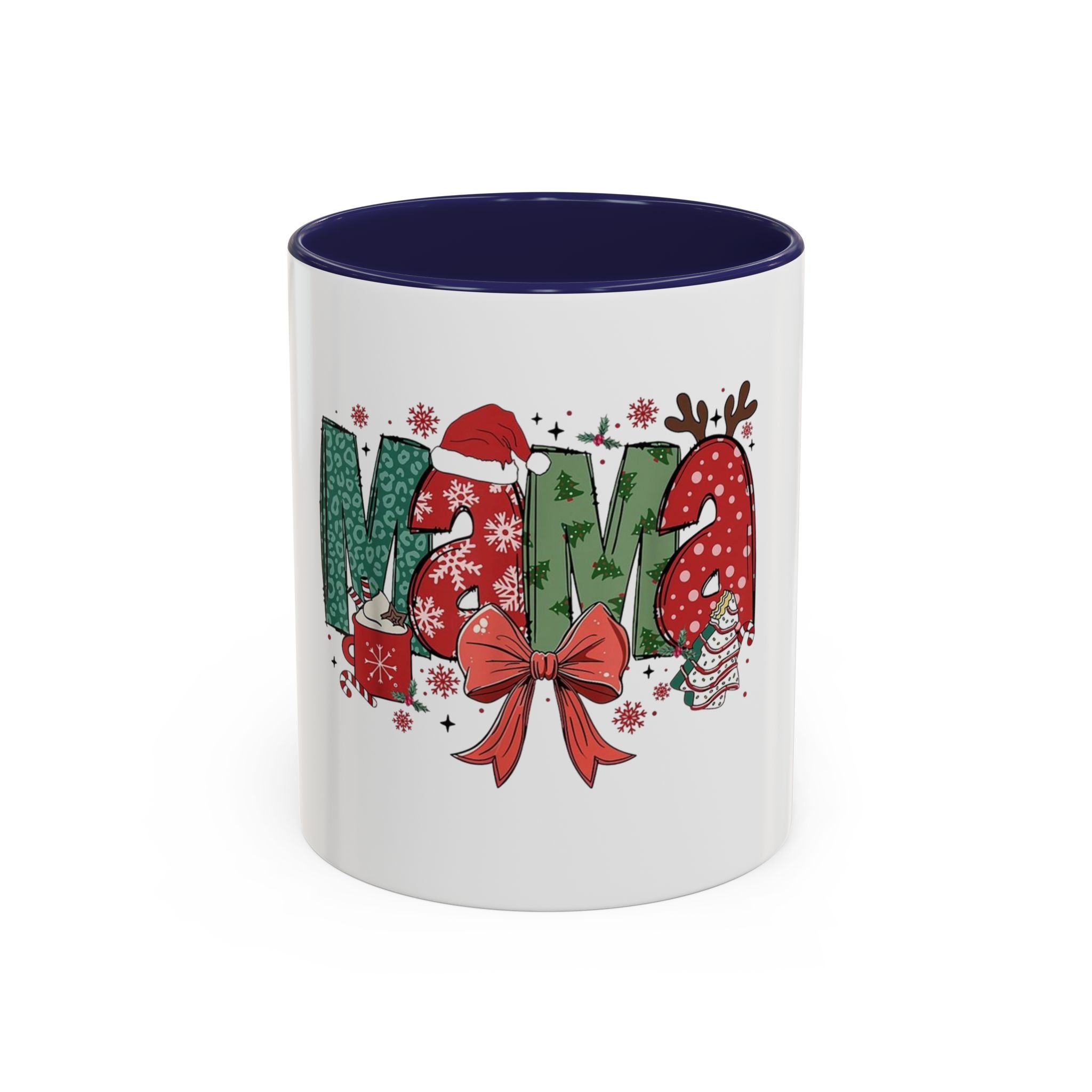 Tasse de Noël maman en ceramic Mug (11, 15oz)