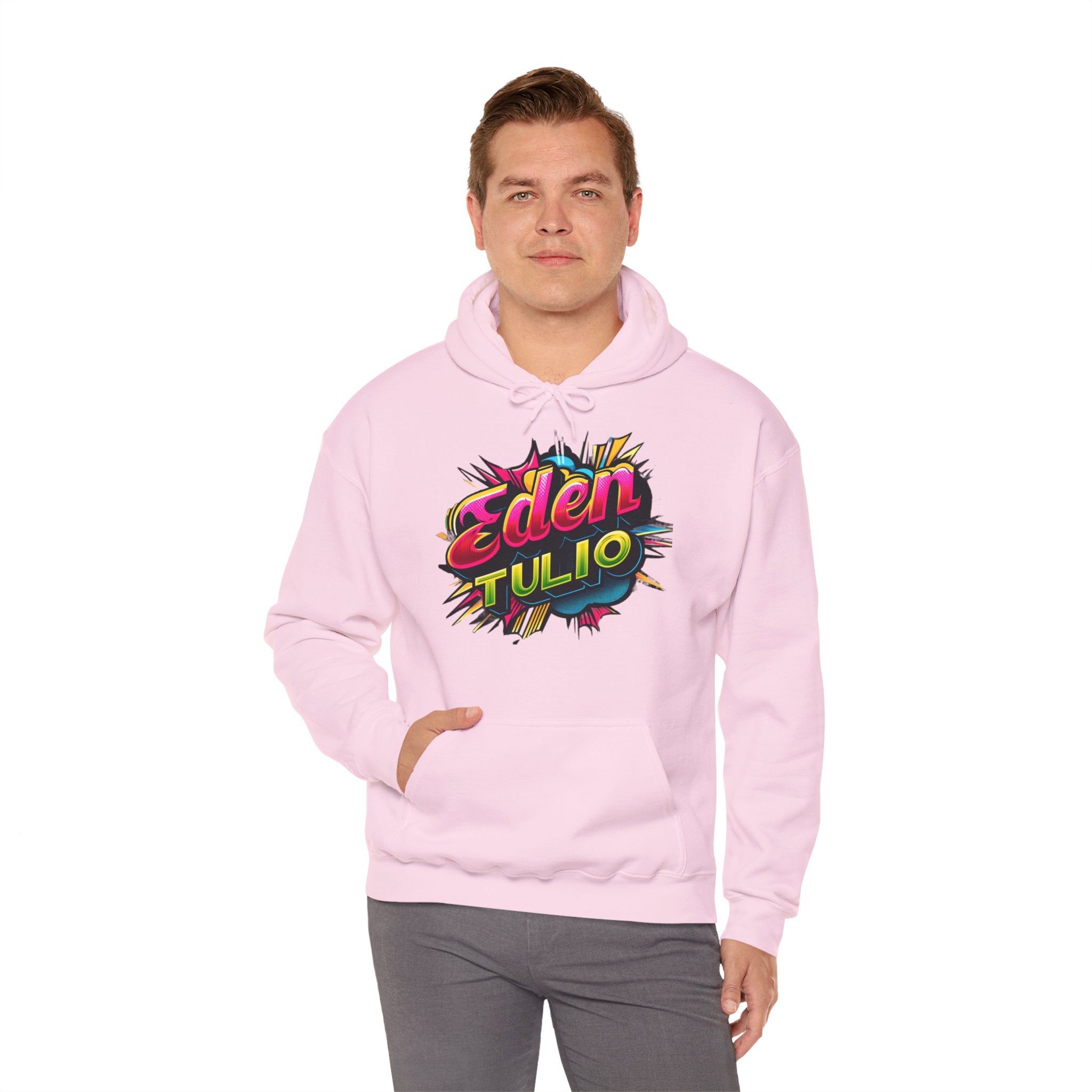 Sweat-shirt à Capuche Éthique Eden Tulio - Coton Américain, Polyester Durable et Broderie Personnalisée
