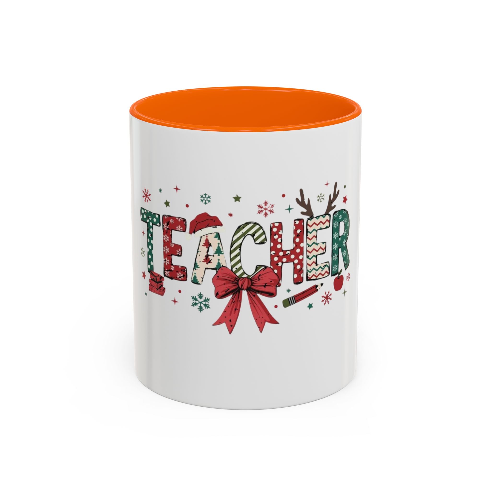 Tasse de Noël teacher en ceramic , Mug (11, 15oz)