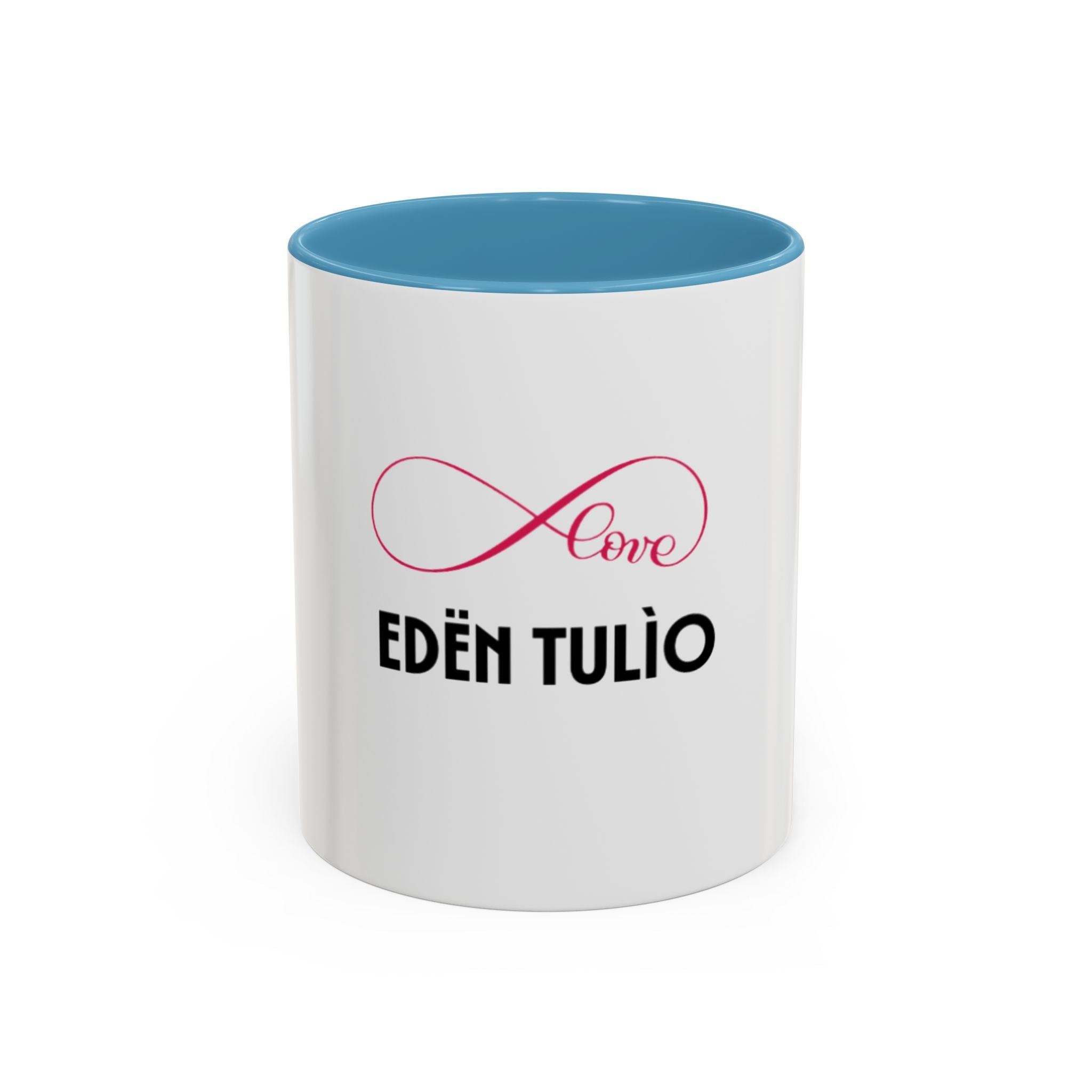 Tasse en Céramique Accentuée INFINI - 11 oz & 15 oz, Poignée Ergonomique, Sans Plomb & BPA