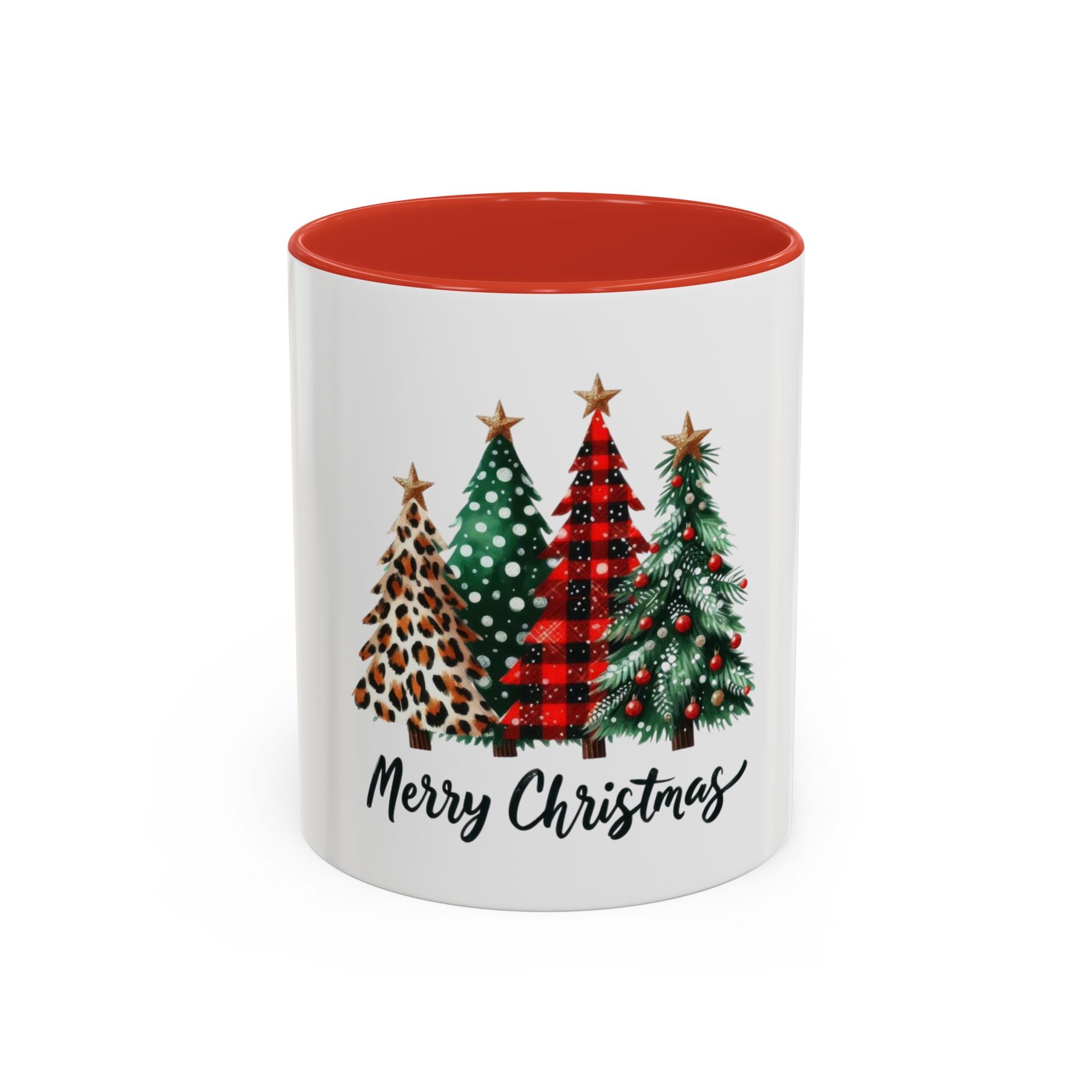 Tasse de noel en Céramique Accentuée - 11 oz & 15 oz, Poignée Ergonomique, Sans Plomb & BPA