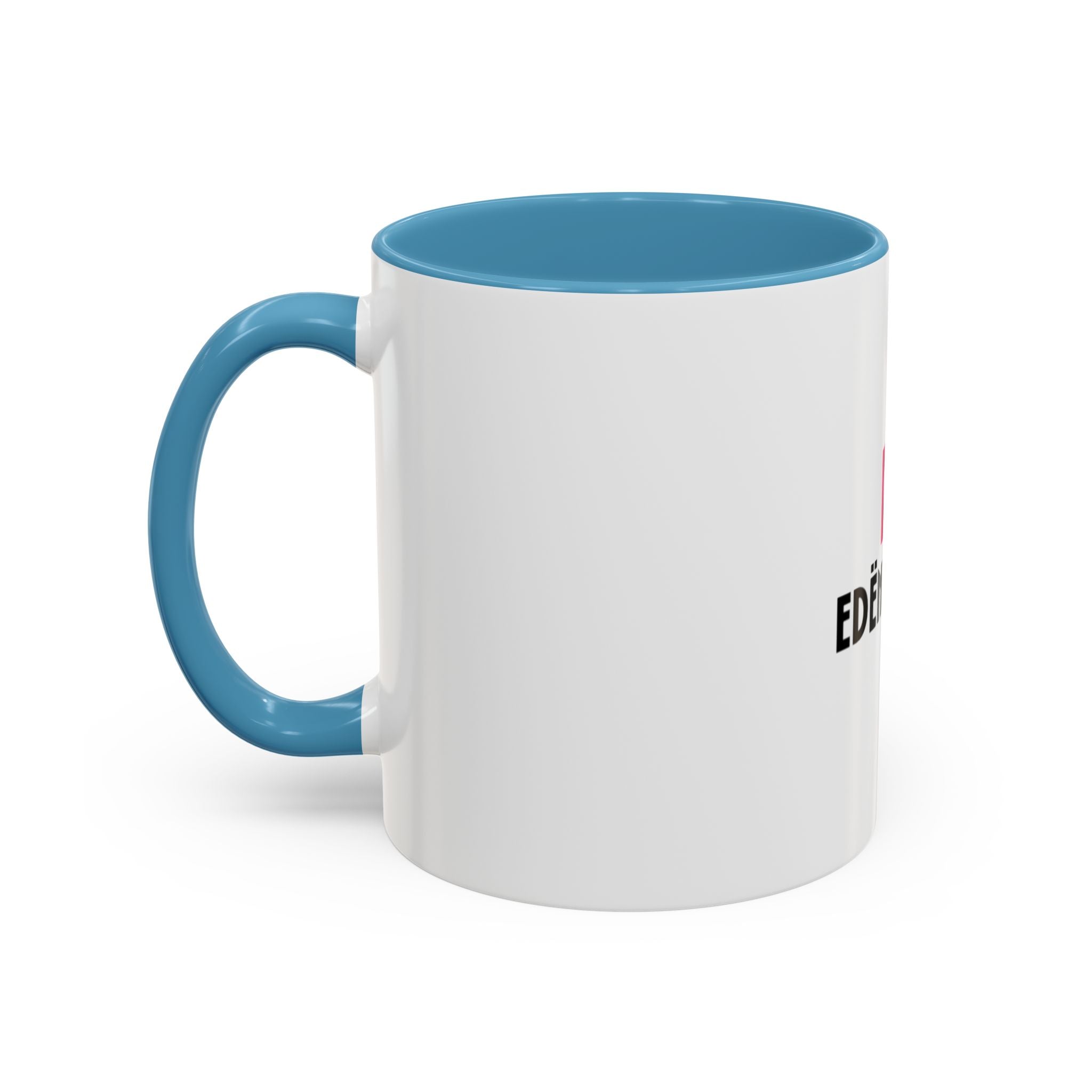 Tasse en Céramique Accentuée LOVE- 11 oz & 15 oz, Poignée Ergonomique, Sans Plomb & BPA